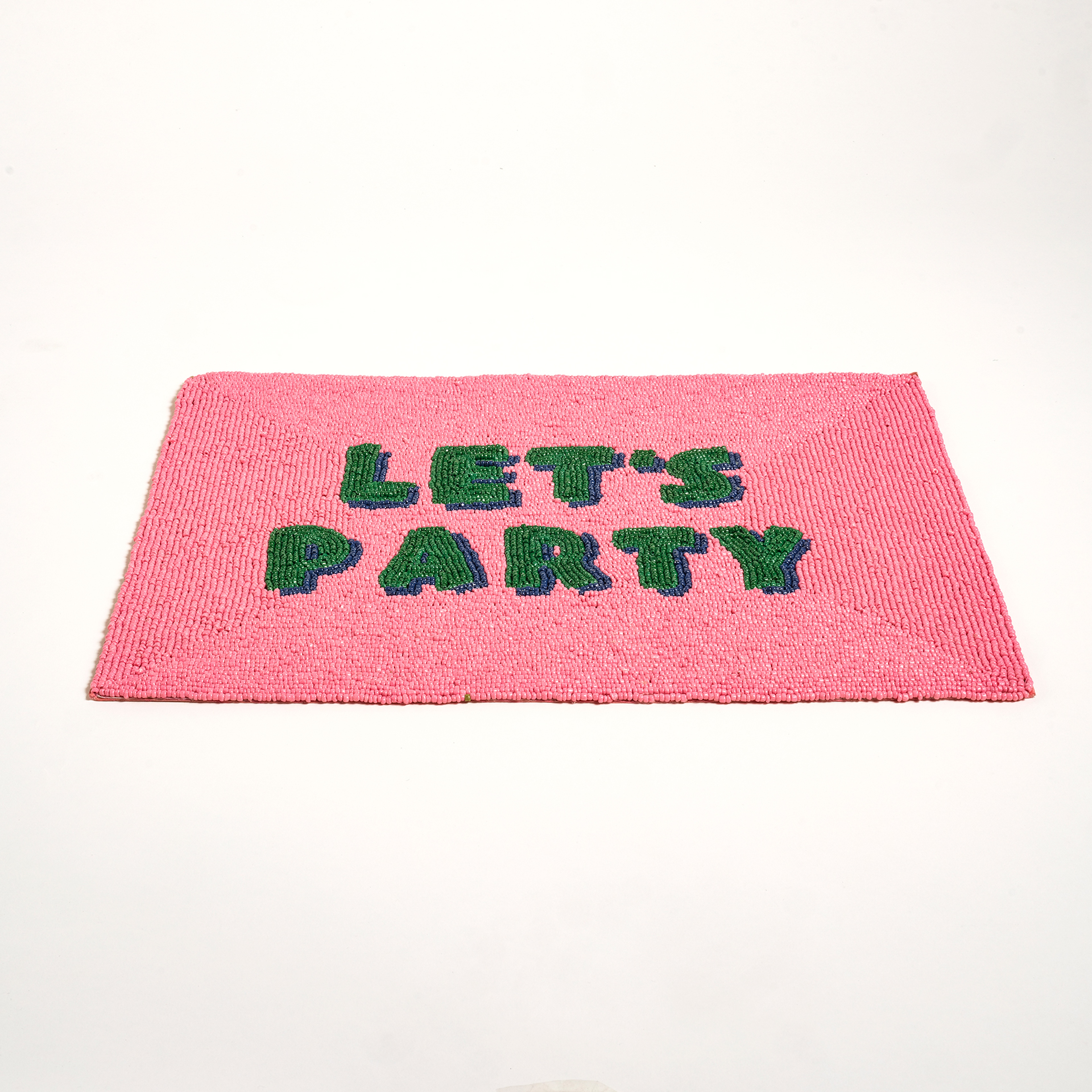 Khanpur Cam Boncuk Amerikan Servis 30x40 Cm Pembe