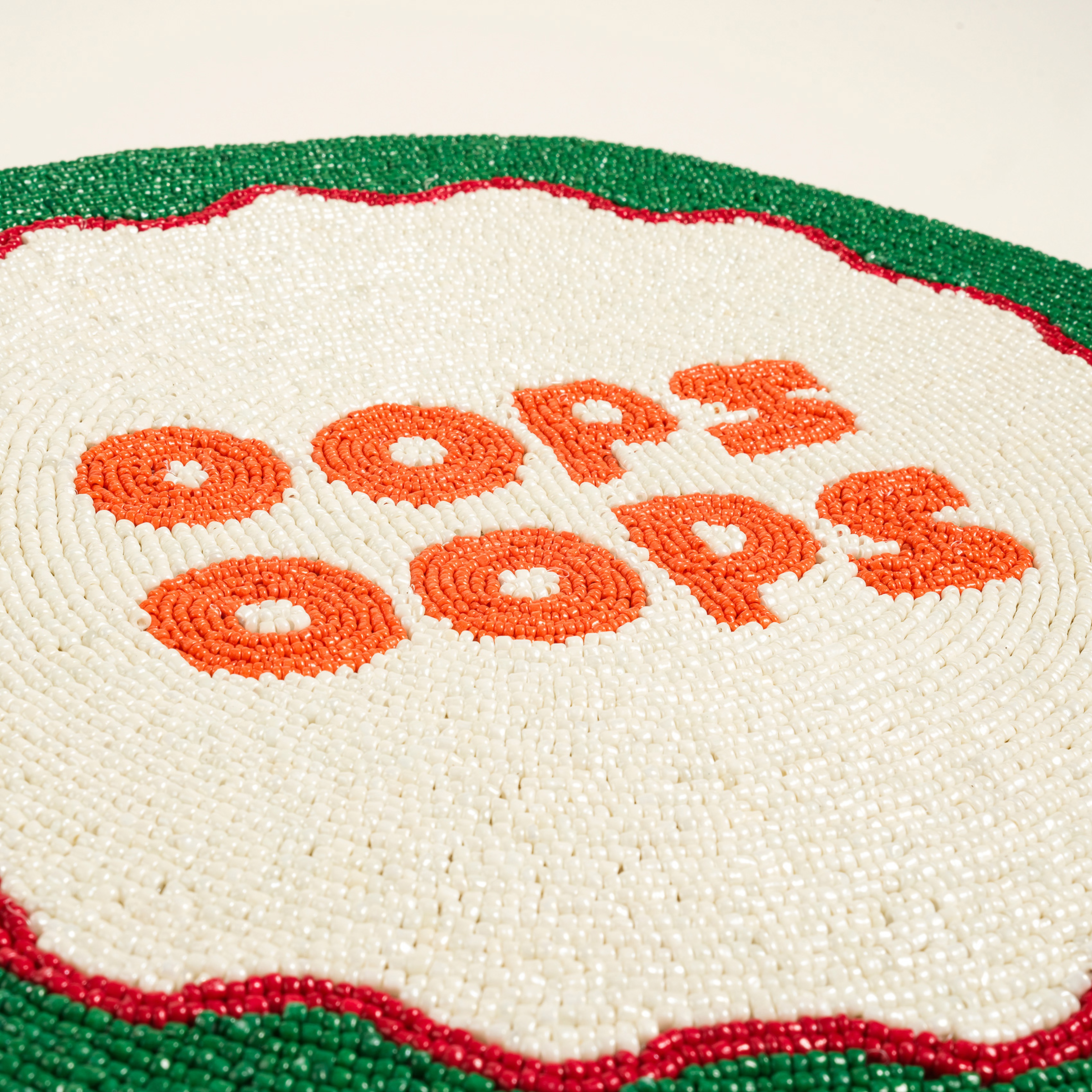 Khanpur Cam Boncuk Amerikan Servis 35 Cm Renkli