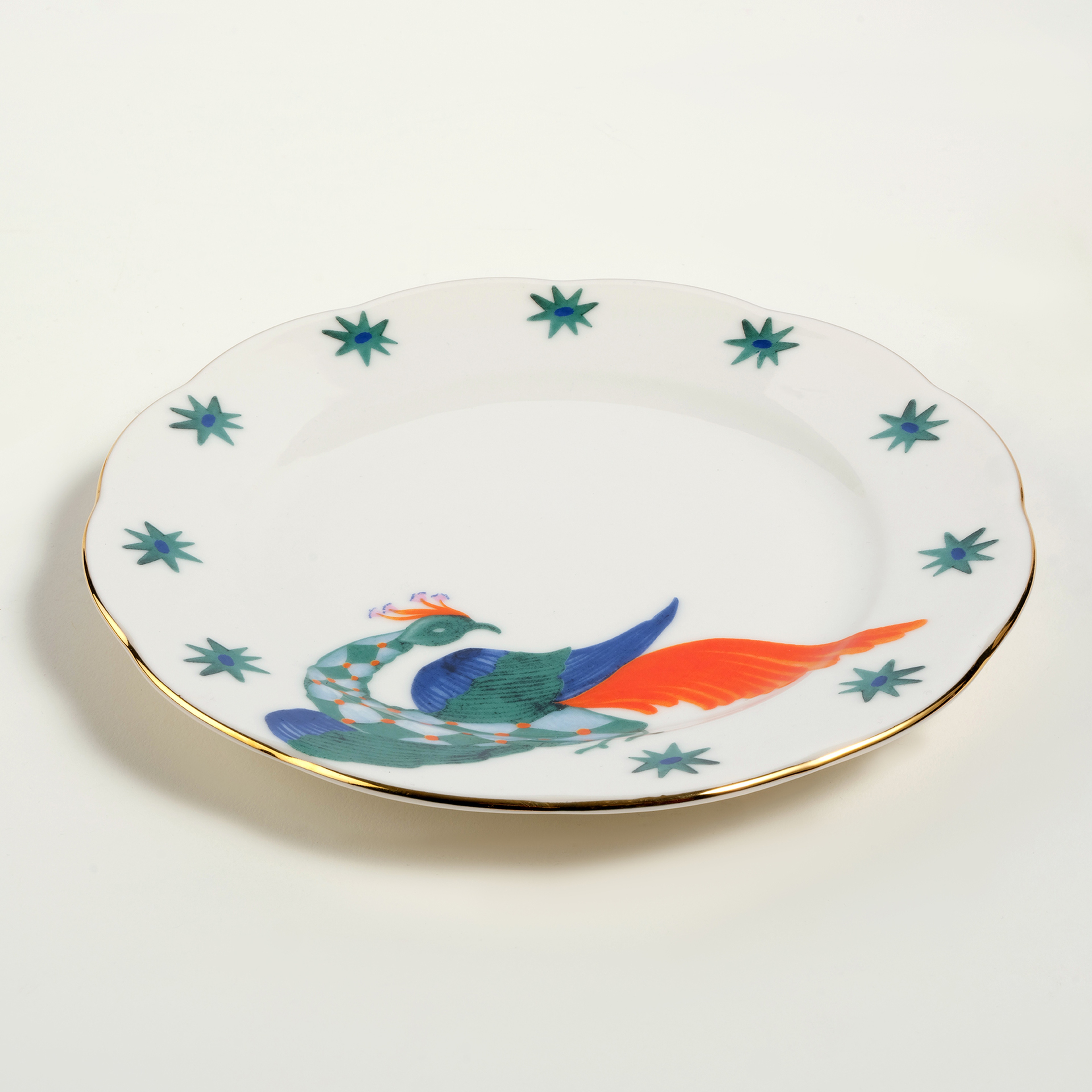 Emet Porselen Pasta Tabağı 20 Cm Renkli