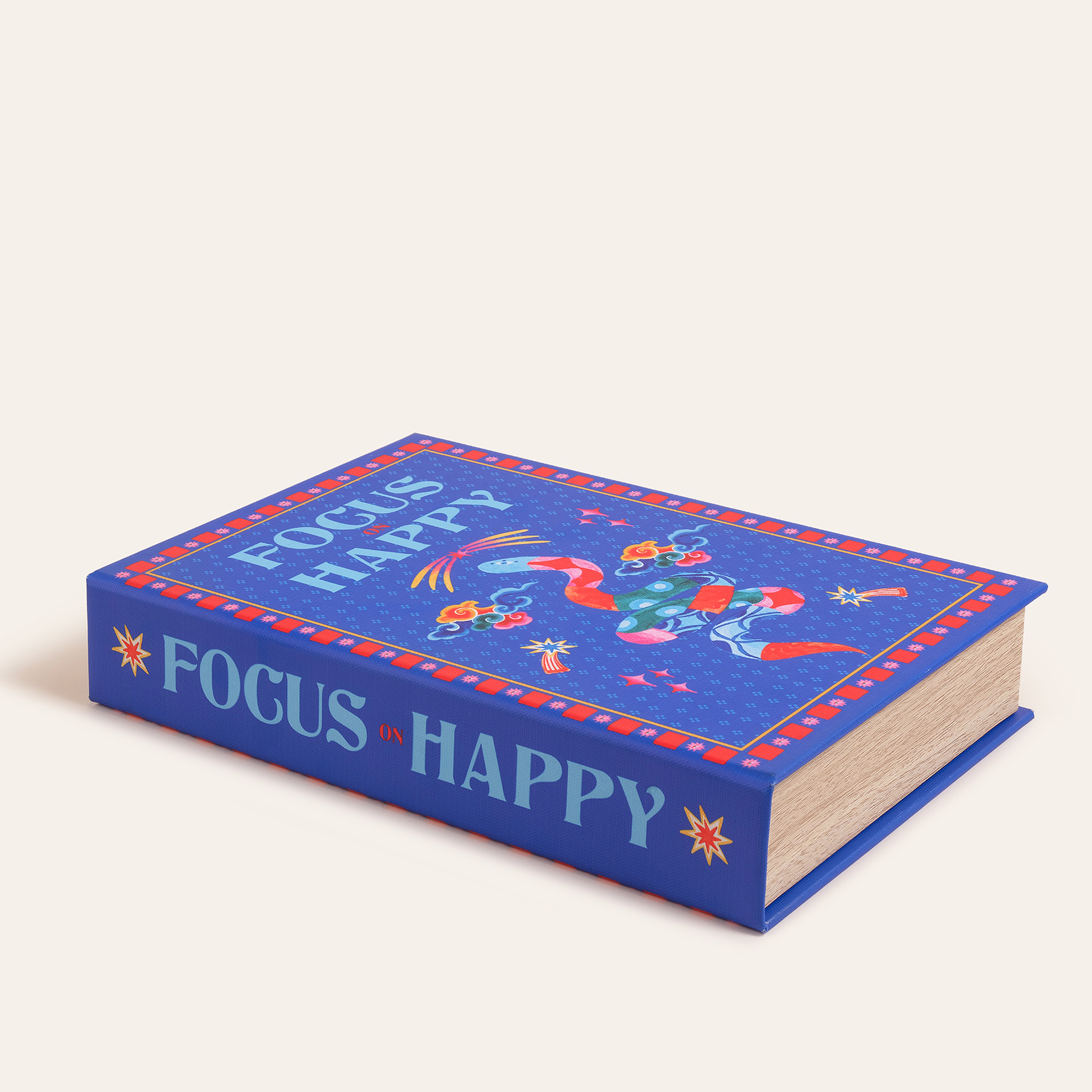 Olbıa Kanvas - Polistren - Kadife Dekoratif Kutu 19x30 Cm Renkli