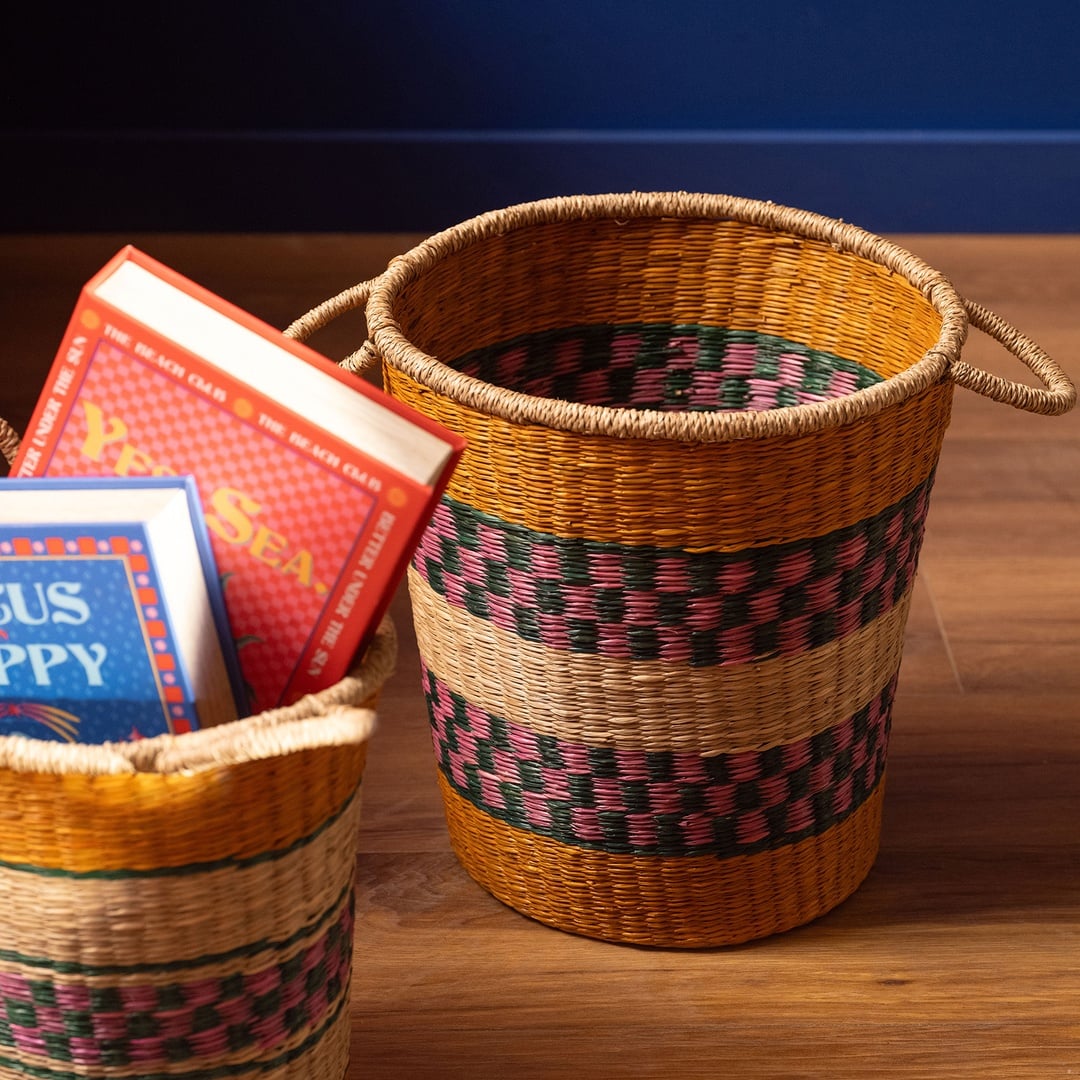 Tam Dao Deniz Çayırı Sepet 33 X 35 Cm Renkli