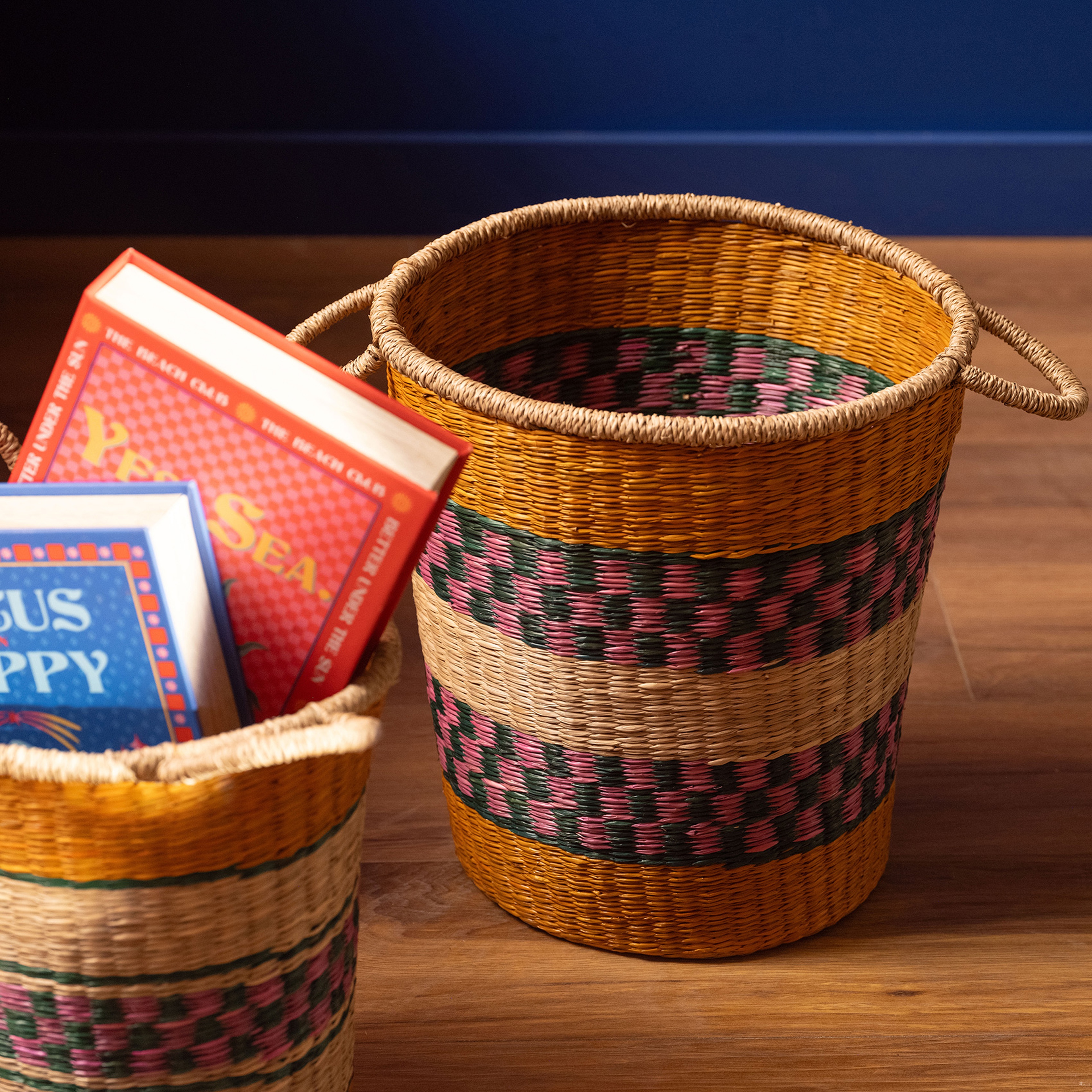 Tam Dao Deniz Çayırı Sepet 33 X 35 Cm Renkli