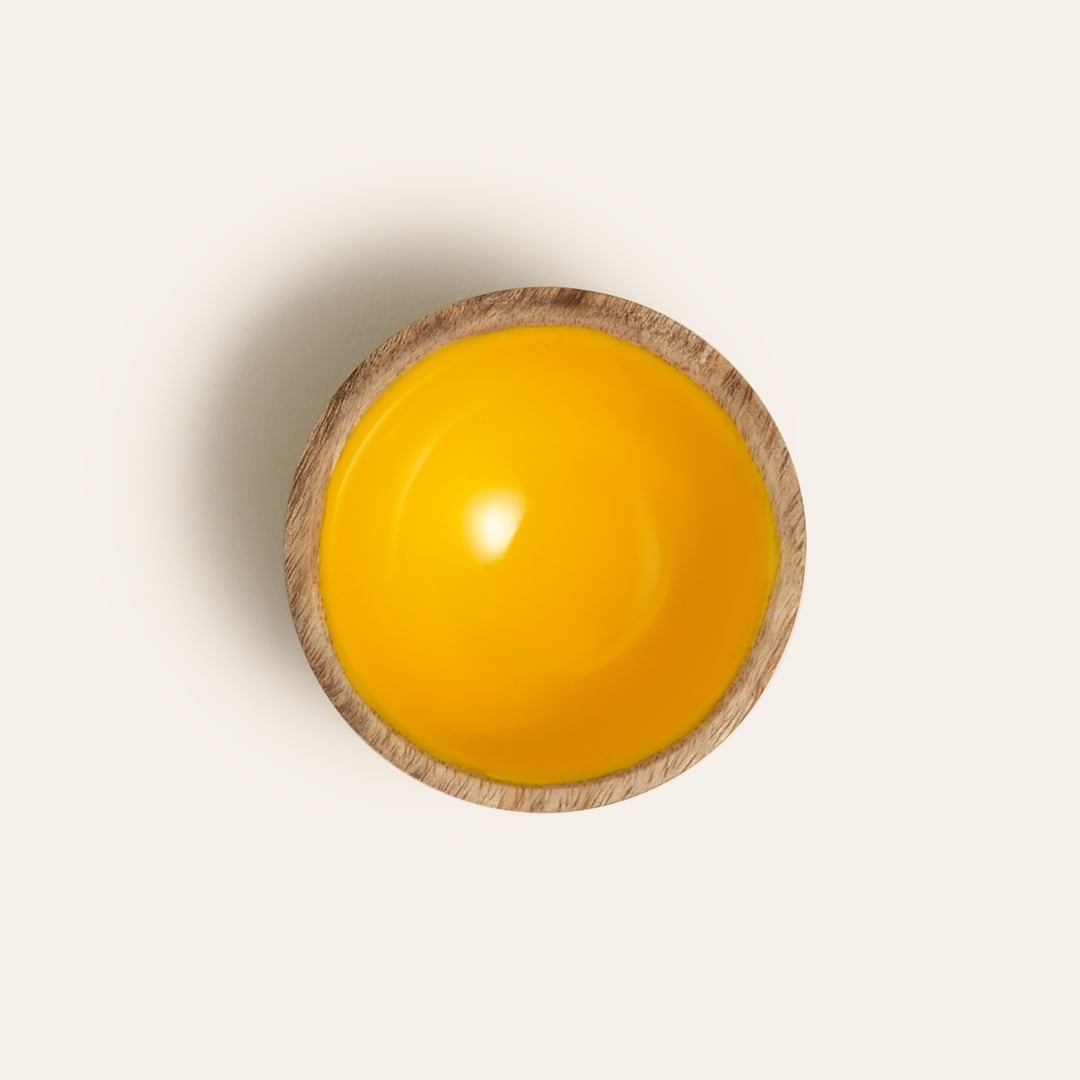 Lakrı Mango Ağacı Çerezlik 8x8x4 Cm Sarı