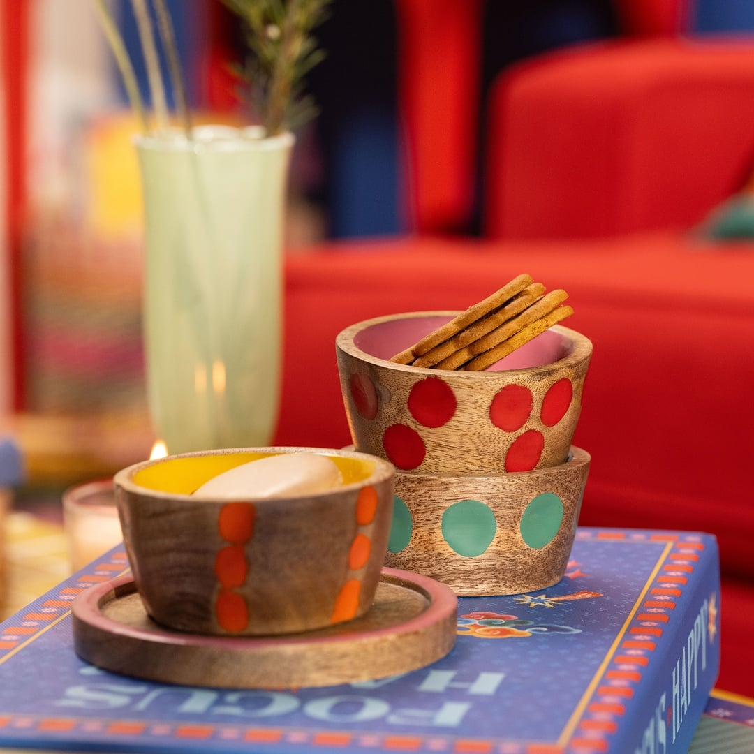 Lakrı Mango Ağacı Çerezlik 8x8x4 Cm Fuşya