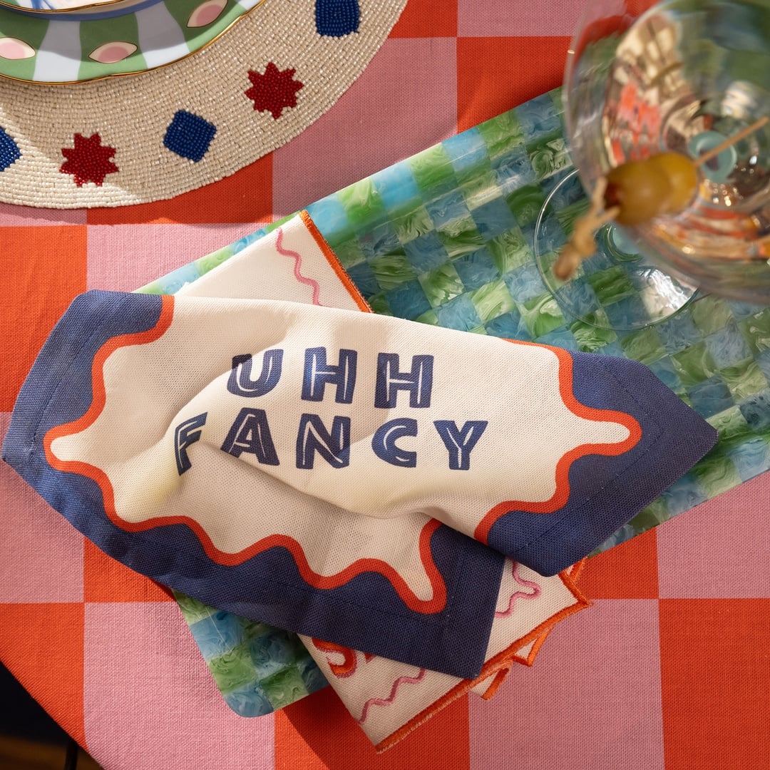 Nilüfer Dijital Baskılı Pamuk Peçete 25x25 Cm Renkli