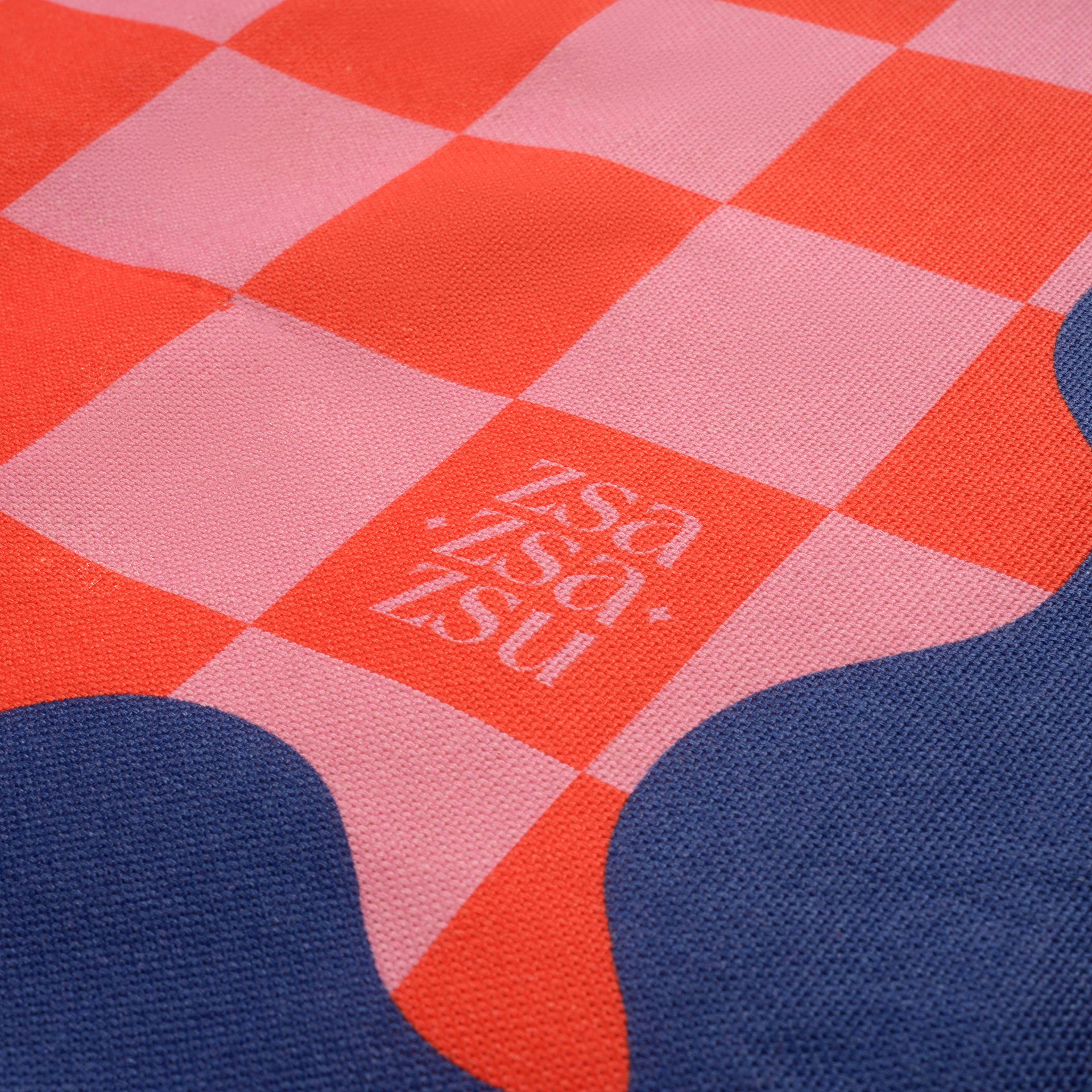 Nilüfer Dijital Baskılı Pamuk Amerikan Servis 35x50 Cm Pembe - Kırmızı