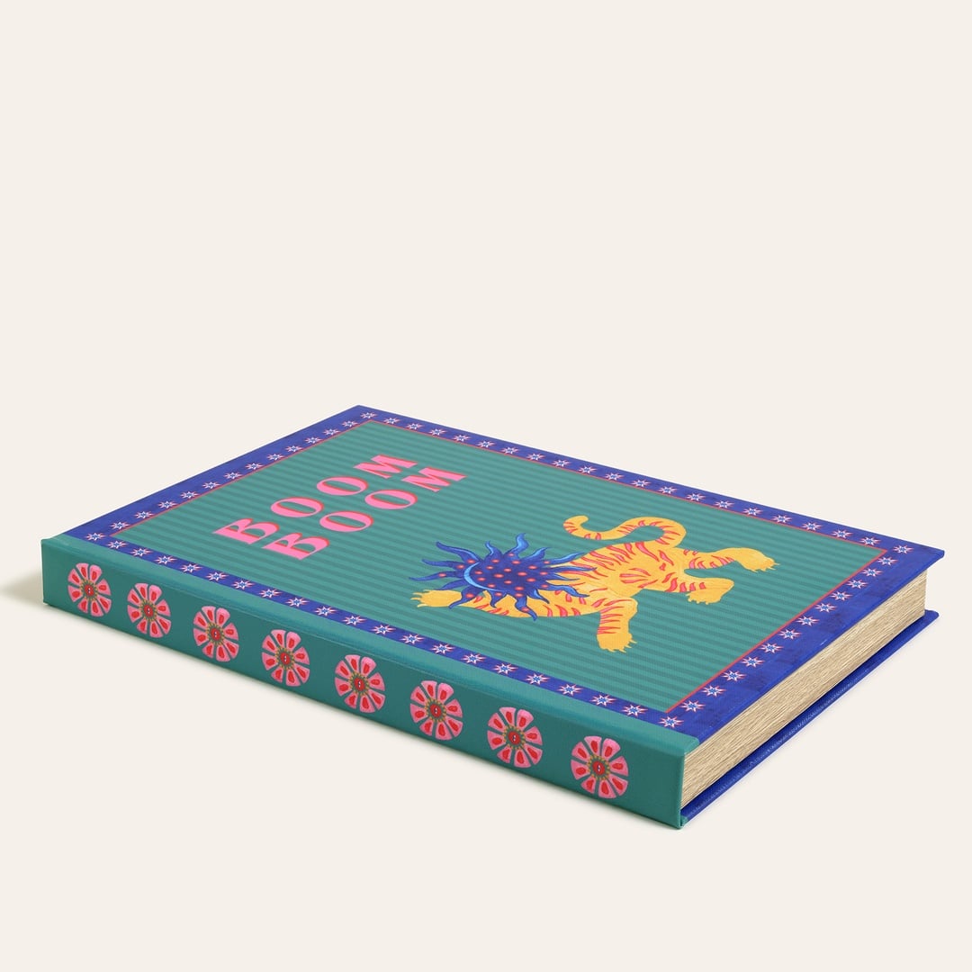 Olbıa Kanvas - Polistren - Kadife Dekoratif Kutu 23x34 Cm Renkli