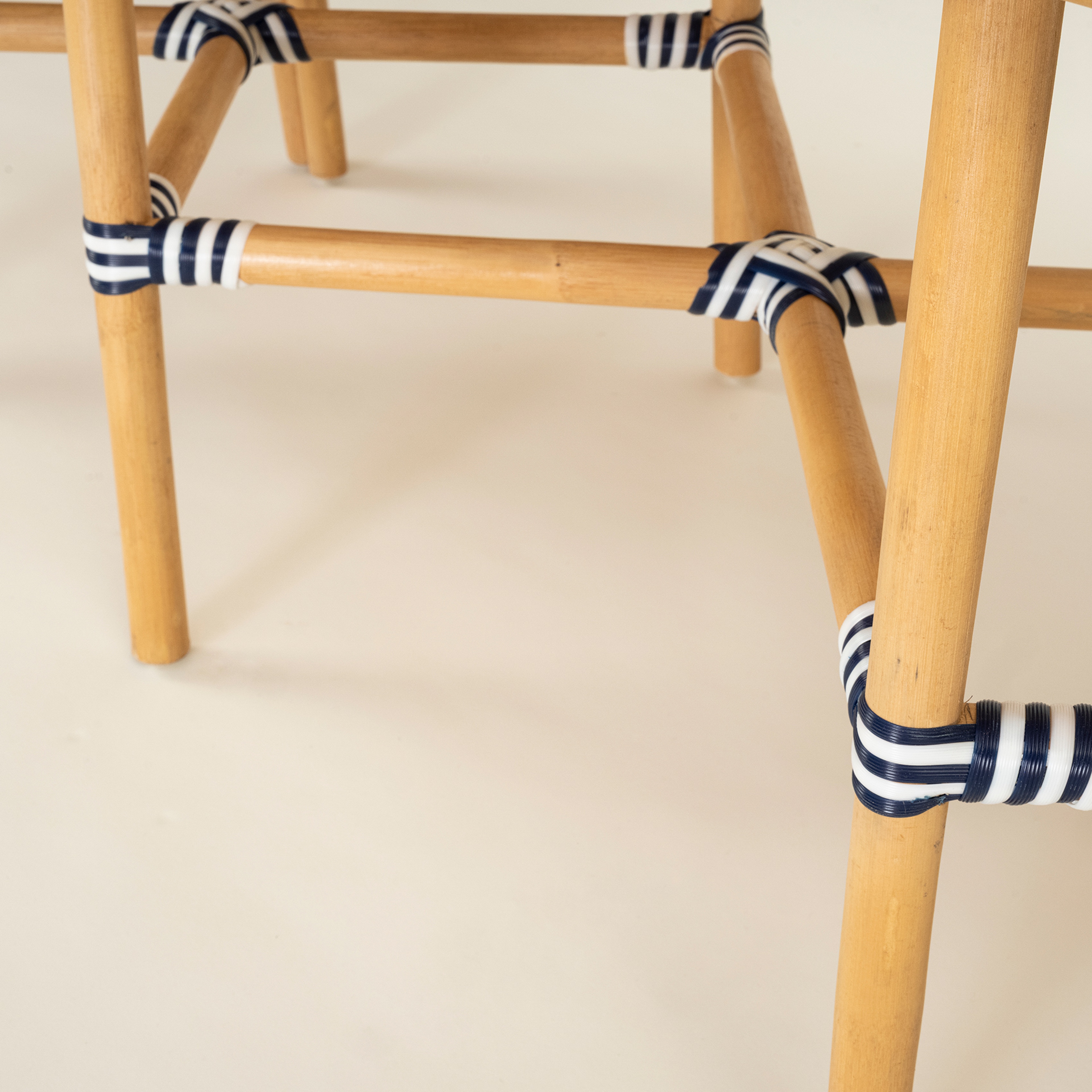 Java Rattan - Synthetıc Bench 120x40x45 Cm Mavi