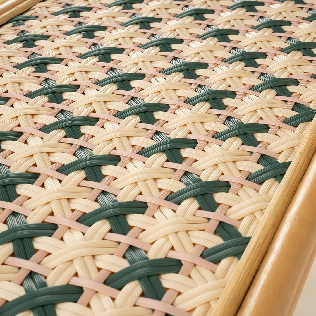 Java Rattan - Synthetıc Bench 120x40x45 Cm Yeşil