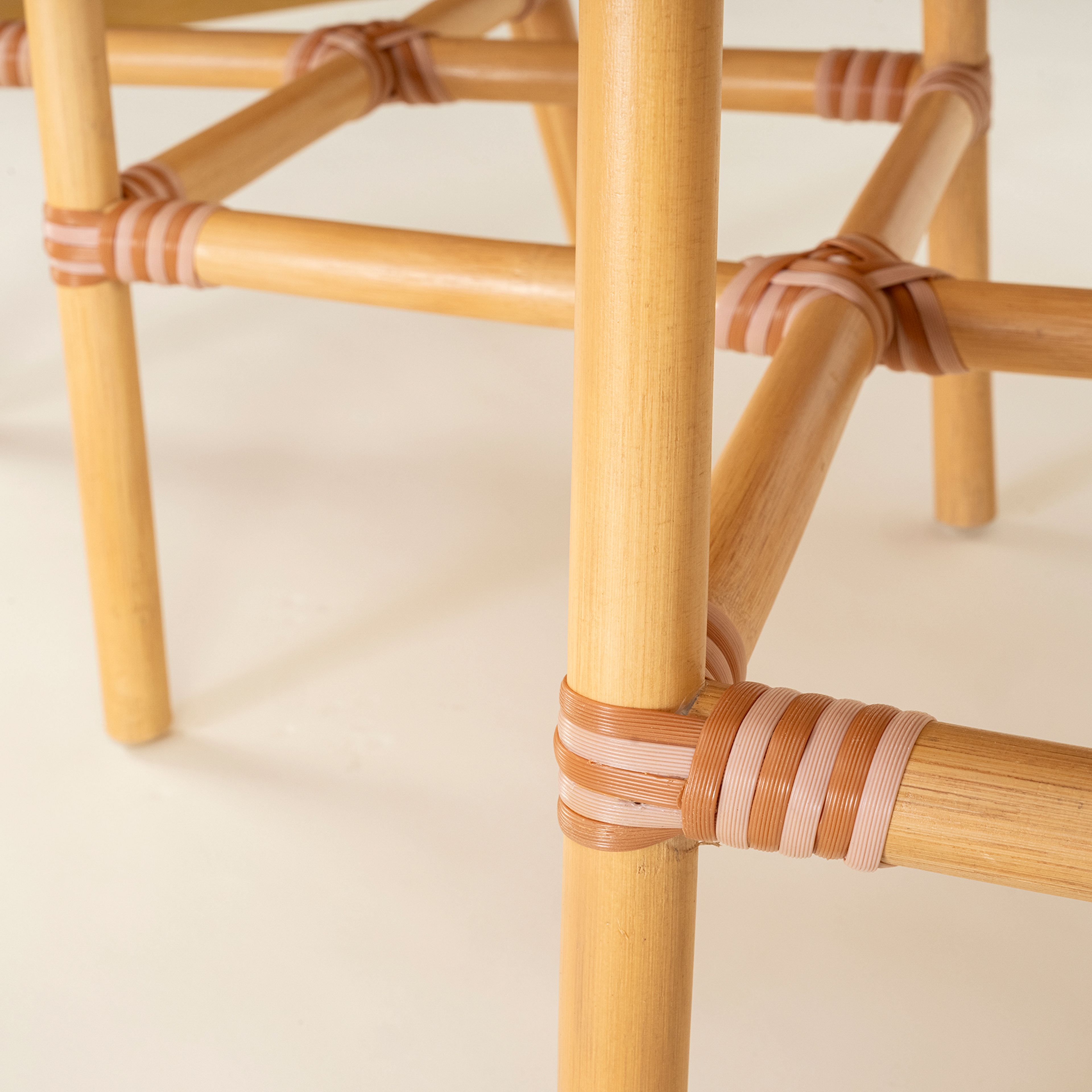 Java Rattan - Synthetıc Bench 120x40x45 Cm Turuncu