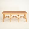 Java Rattan - Synthetıc Bench 120x40x45 Cm Turuncu