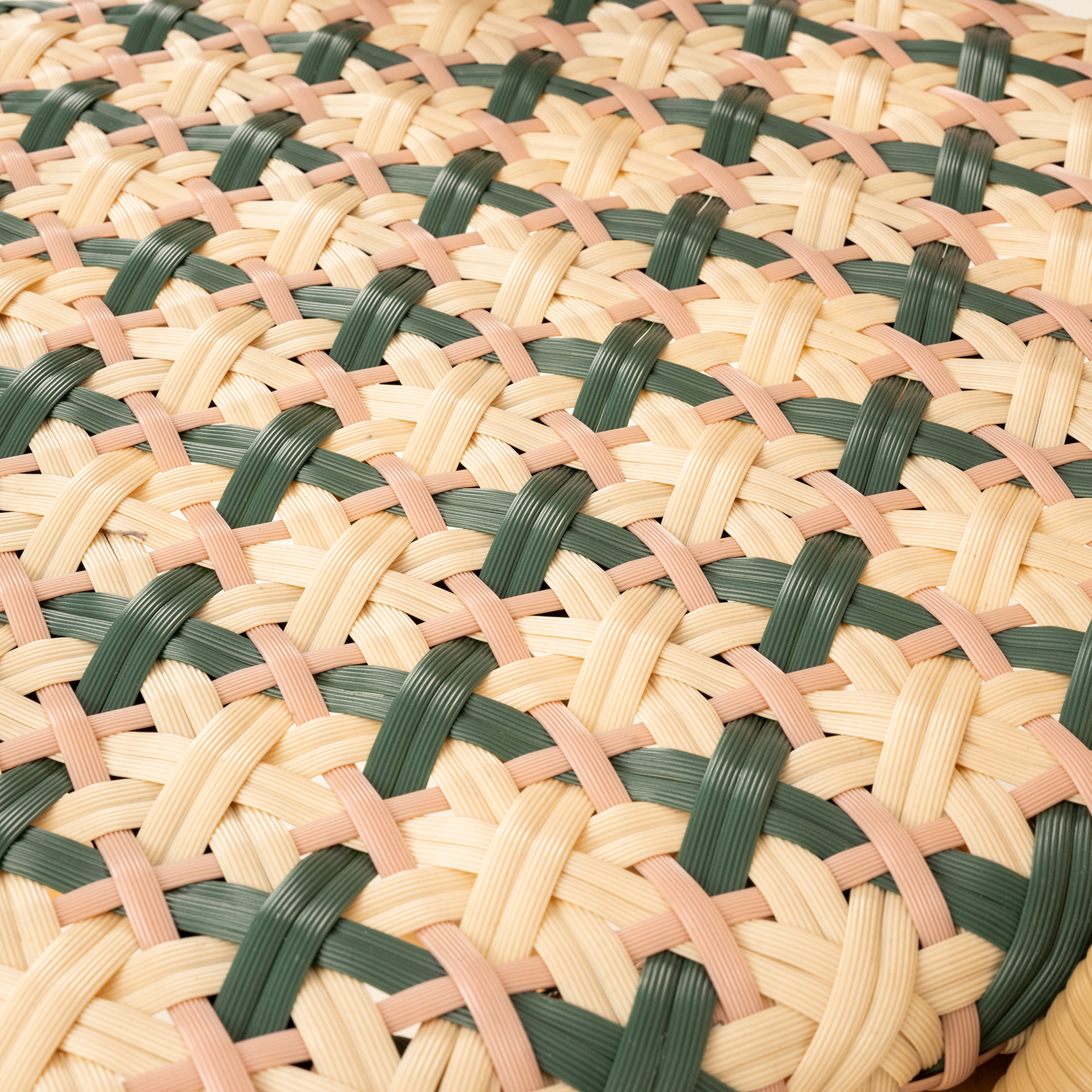 Java Rattan - Synthetıc Sandalye 58x48x90 Cm Yeşil