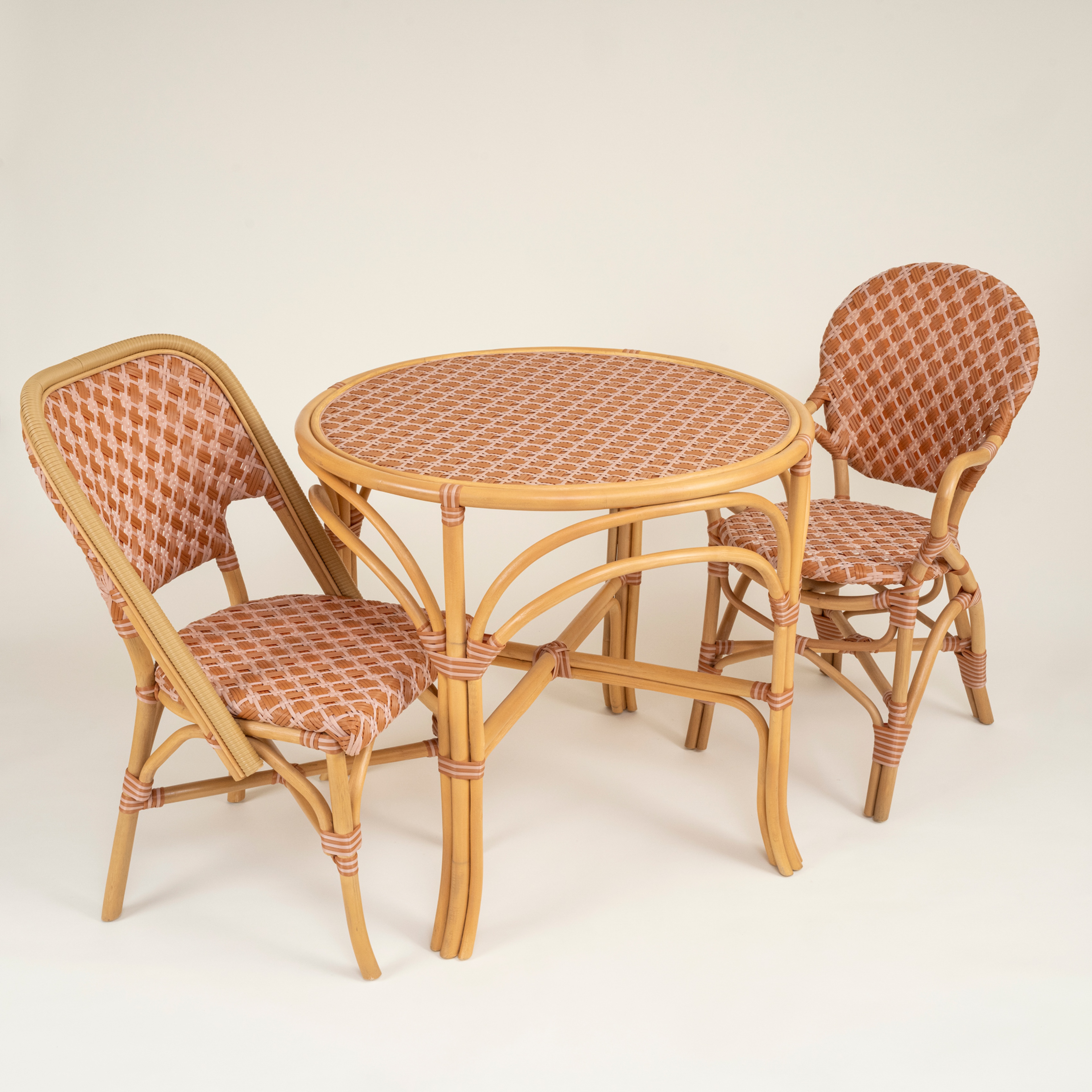 Java Rattan - Synthetıc Sandalye 56,5x49,5x92 Cm Turuncu