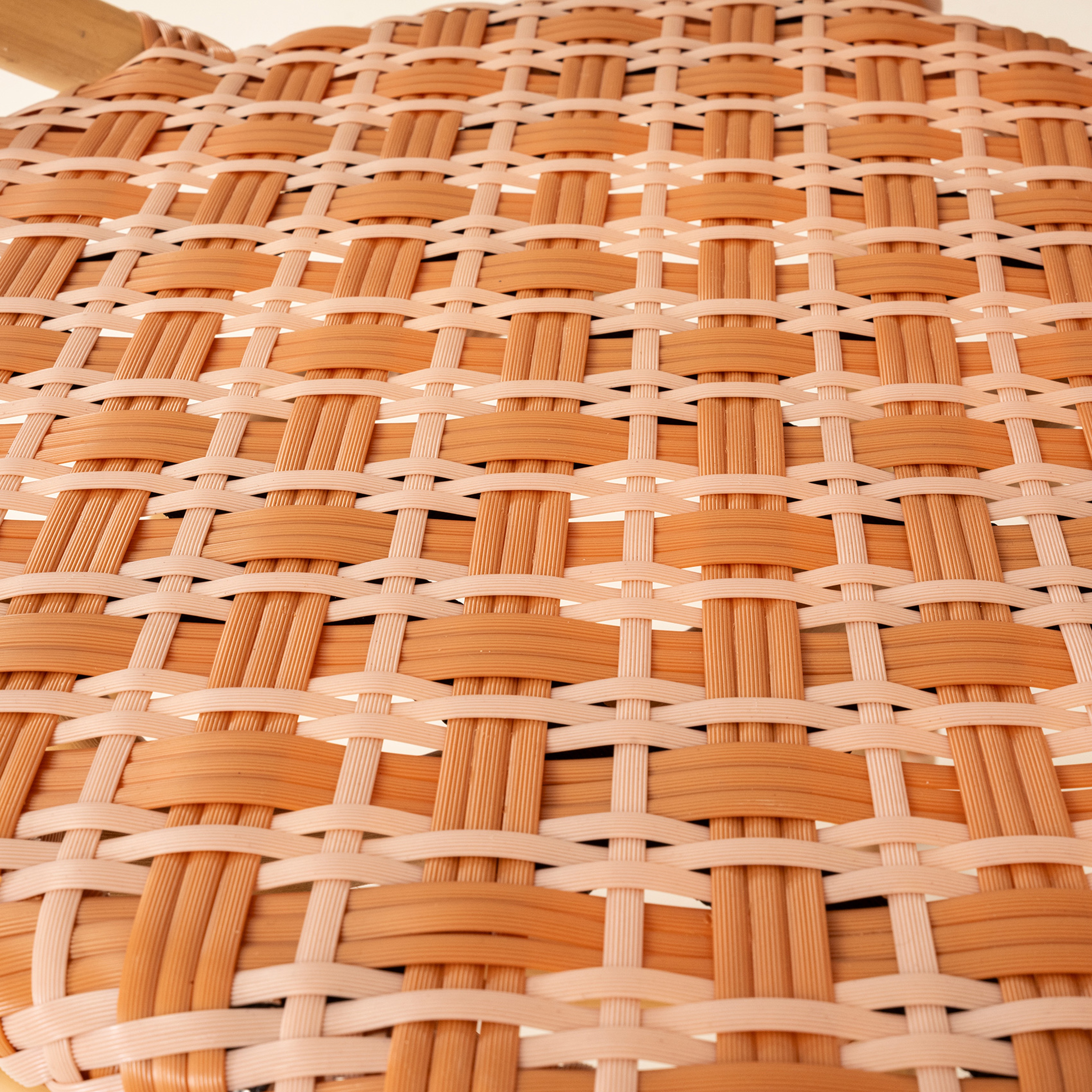 Java Rattan - Synthetıc Sandalye 56,5x49,5x92 Cm Turuncu