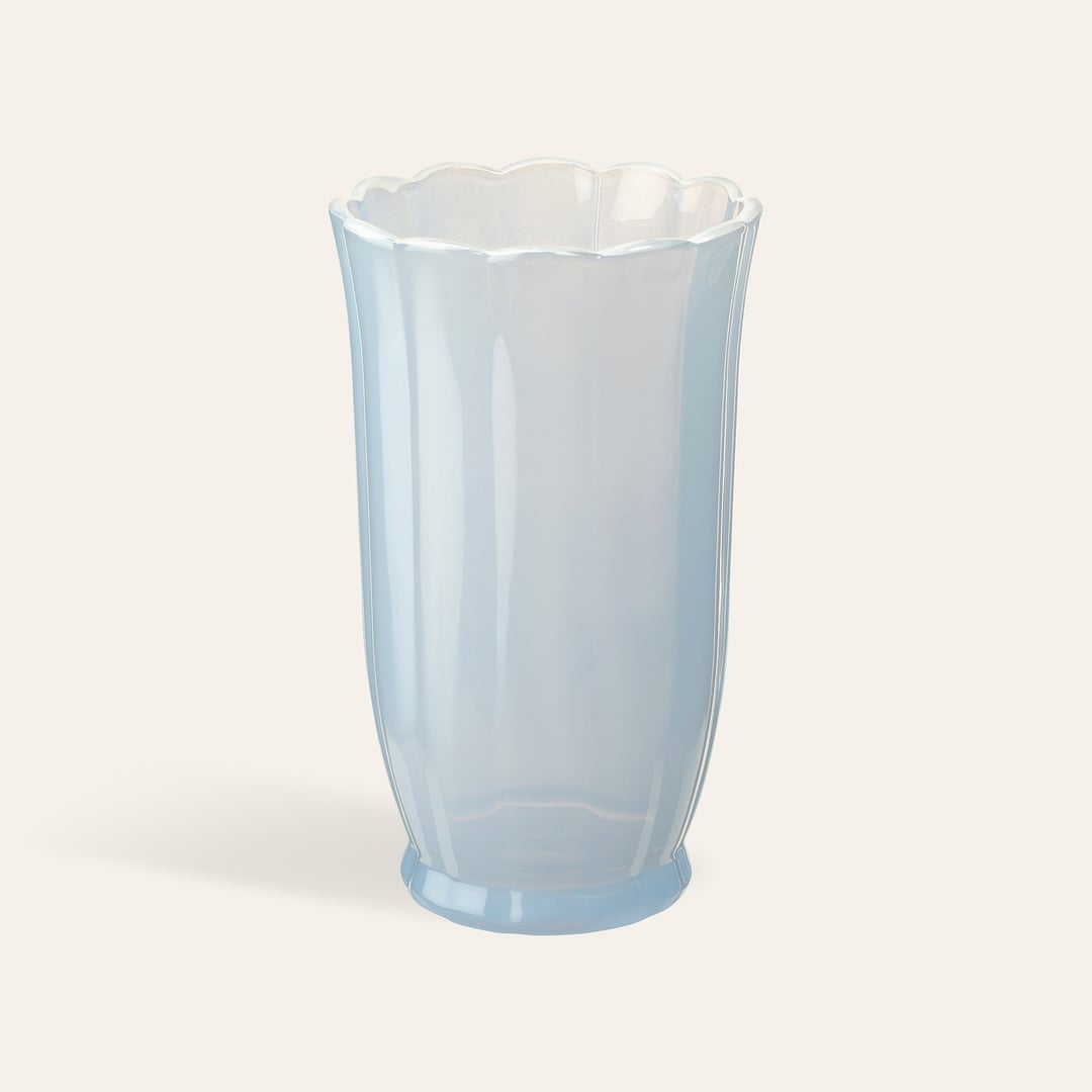 Loess Cam Meşrubat Bardağı 380 Ml Mavi