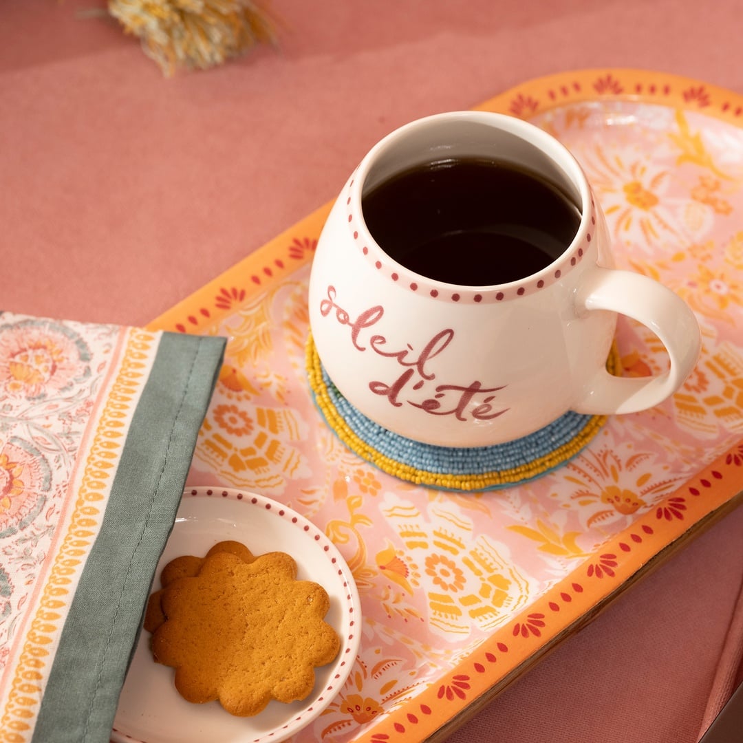 Luohu Porselen Kupa 400 Ml Renkli