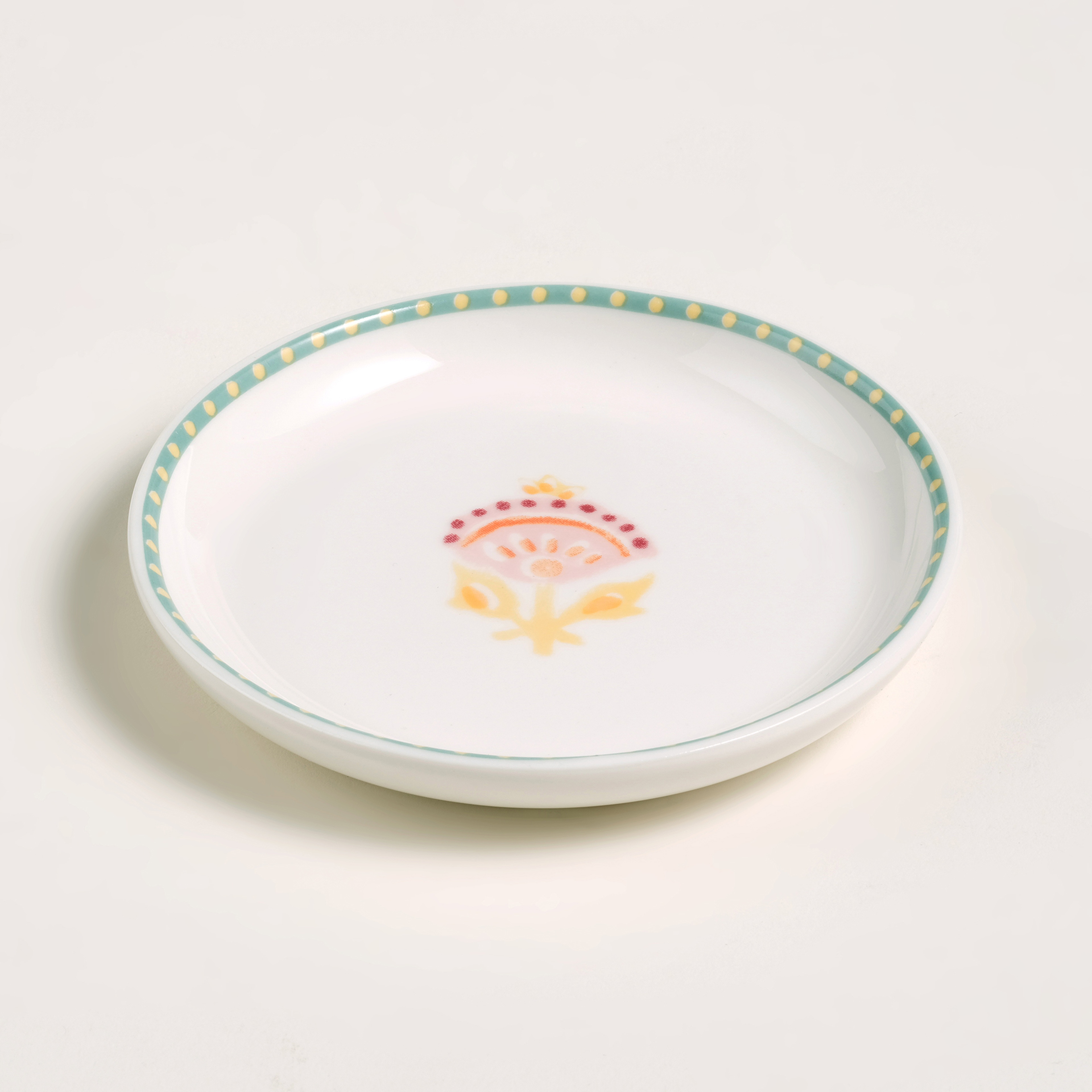 Luohu Porselen Tabak 10x10x1 Cm Renkli