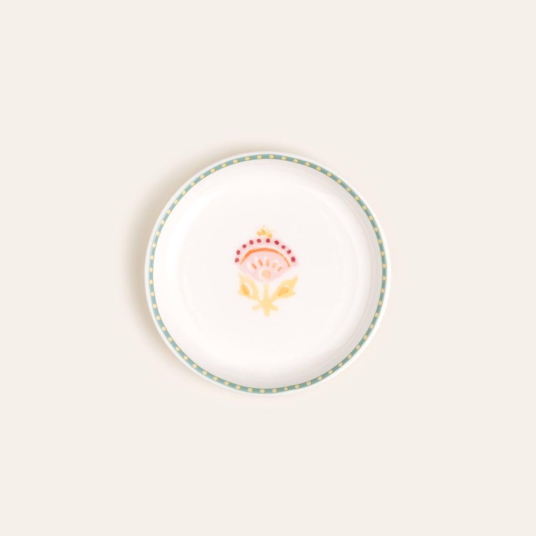 Luohu Porselen Tabak 10x10x1 Cm Renkli