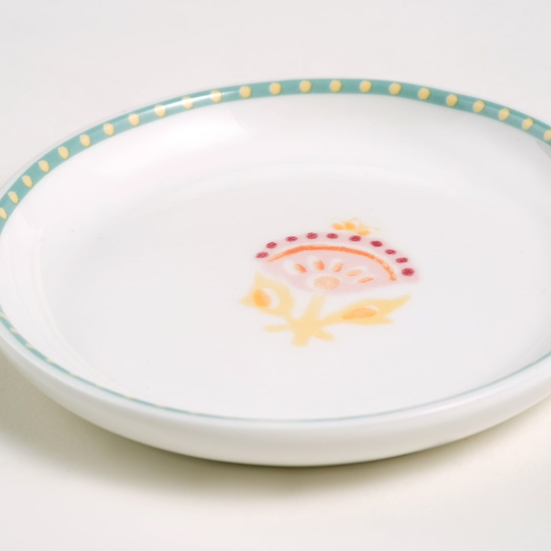 Luohu Porselen Tabak 10x10x1 Cm Renkli