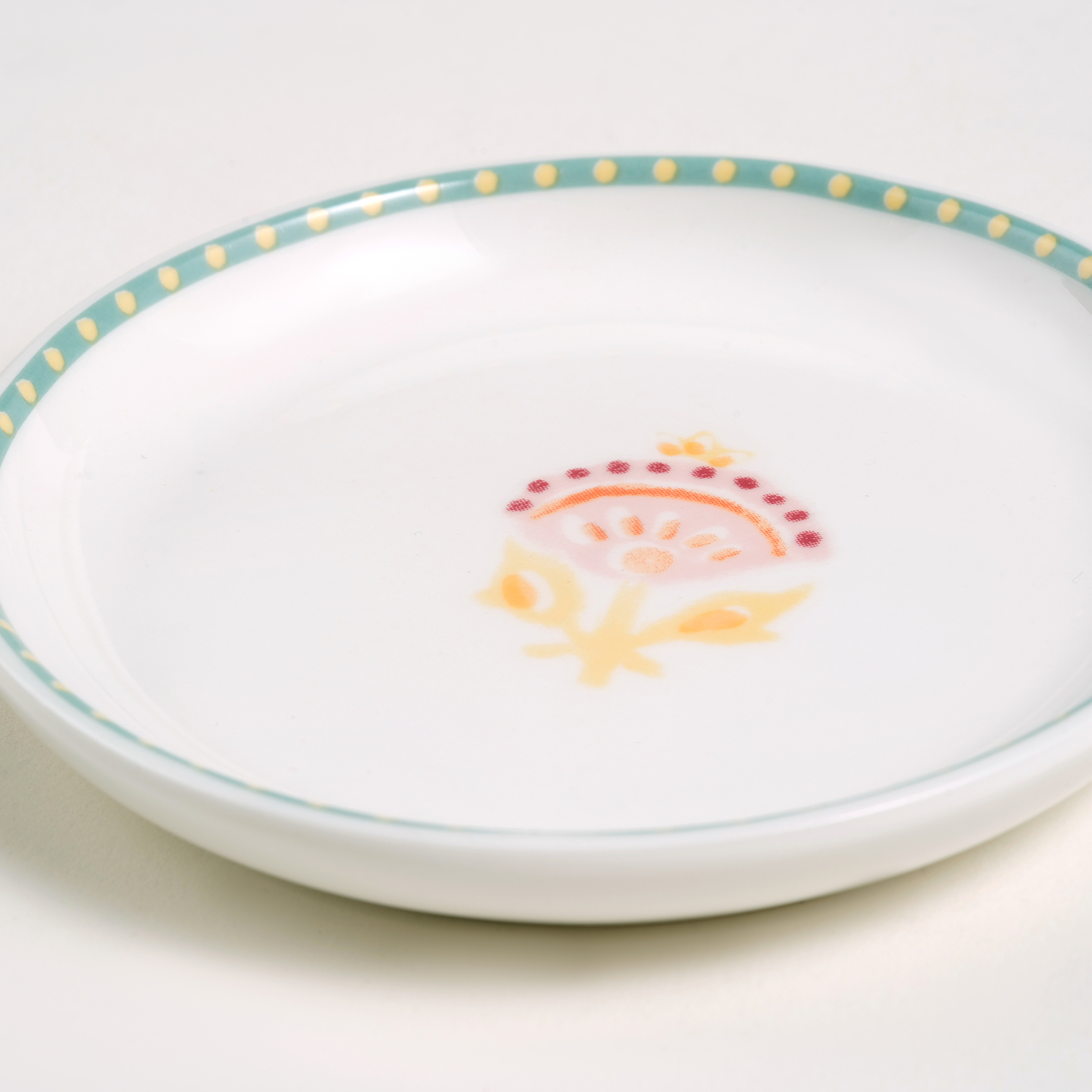 Luohu Porselen Tabak 10x10x1 Cm Renkli