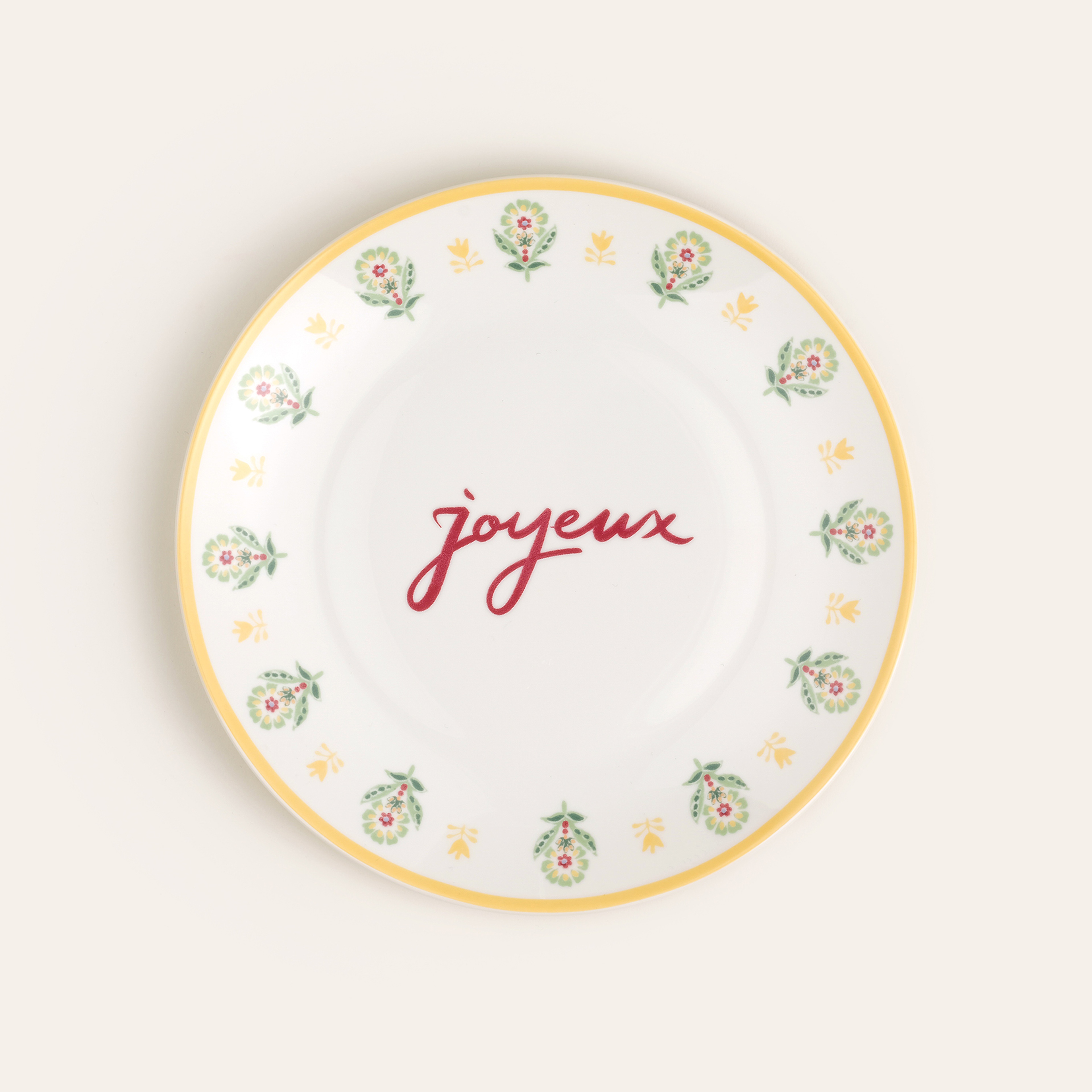 Luohu Porselen Pasta Tabağı 20x20x2 Cm Renkli