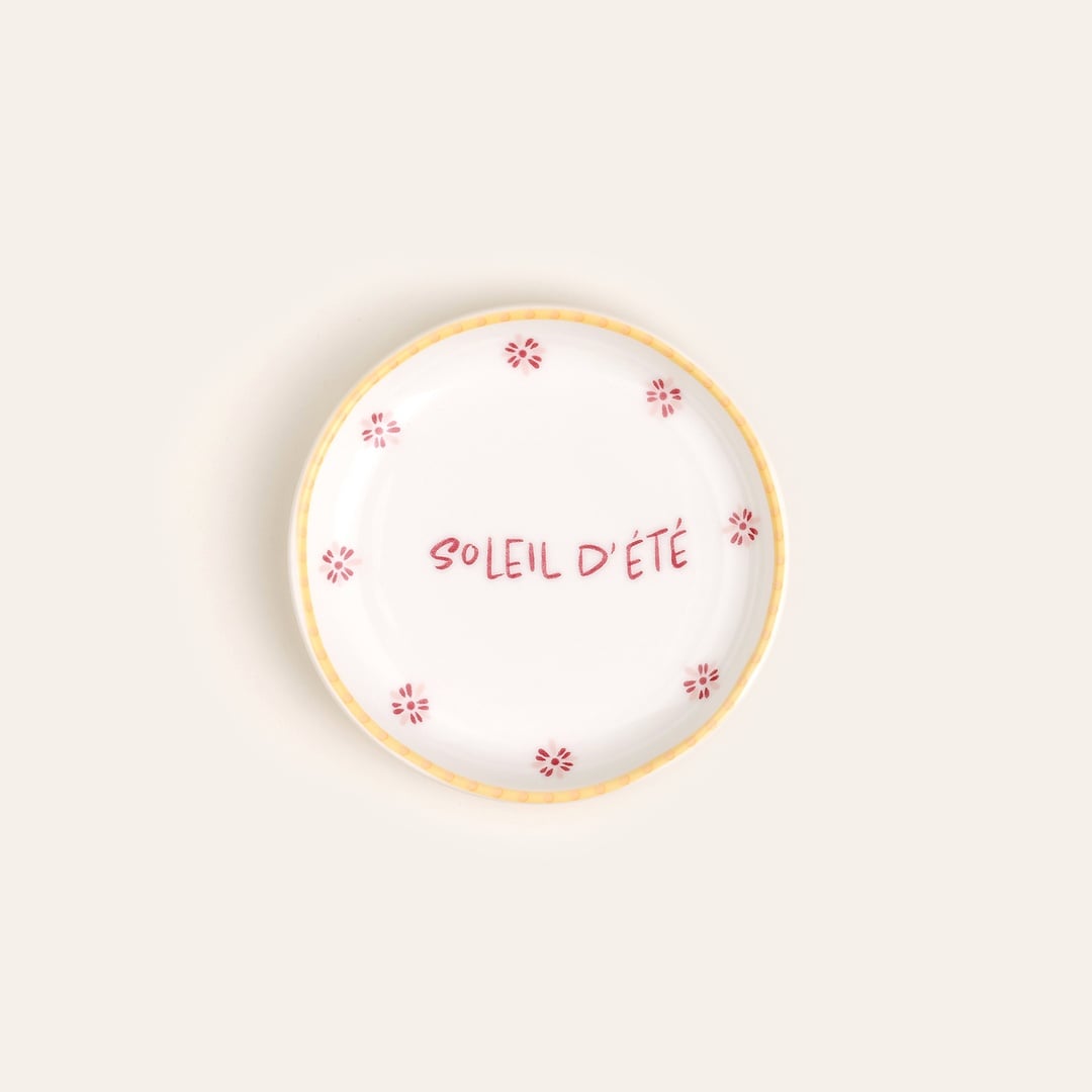 Luohu Porselen Tabak 10x10x1 Cm Renkli