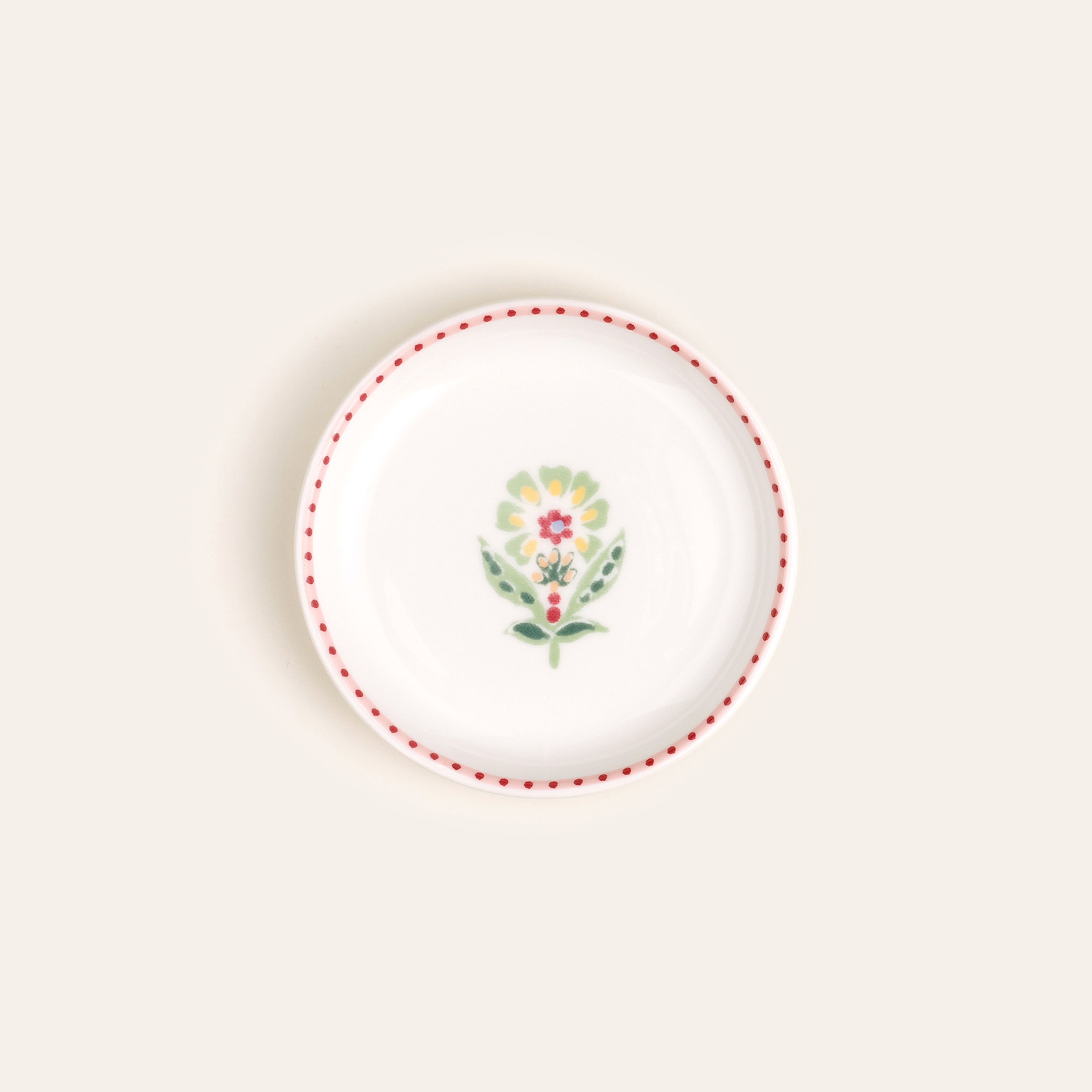 Luohu Porselen Tabak 10x10x1 Cm Renkli