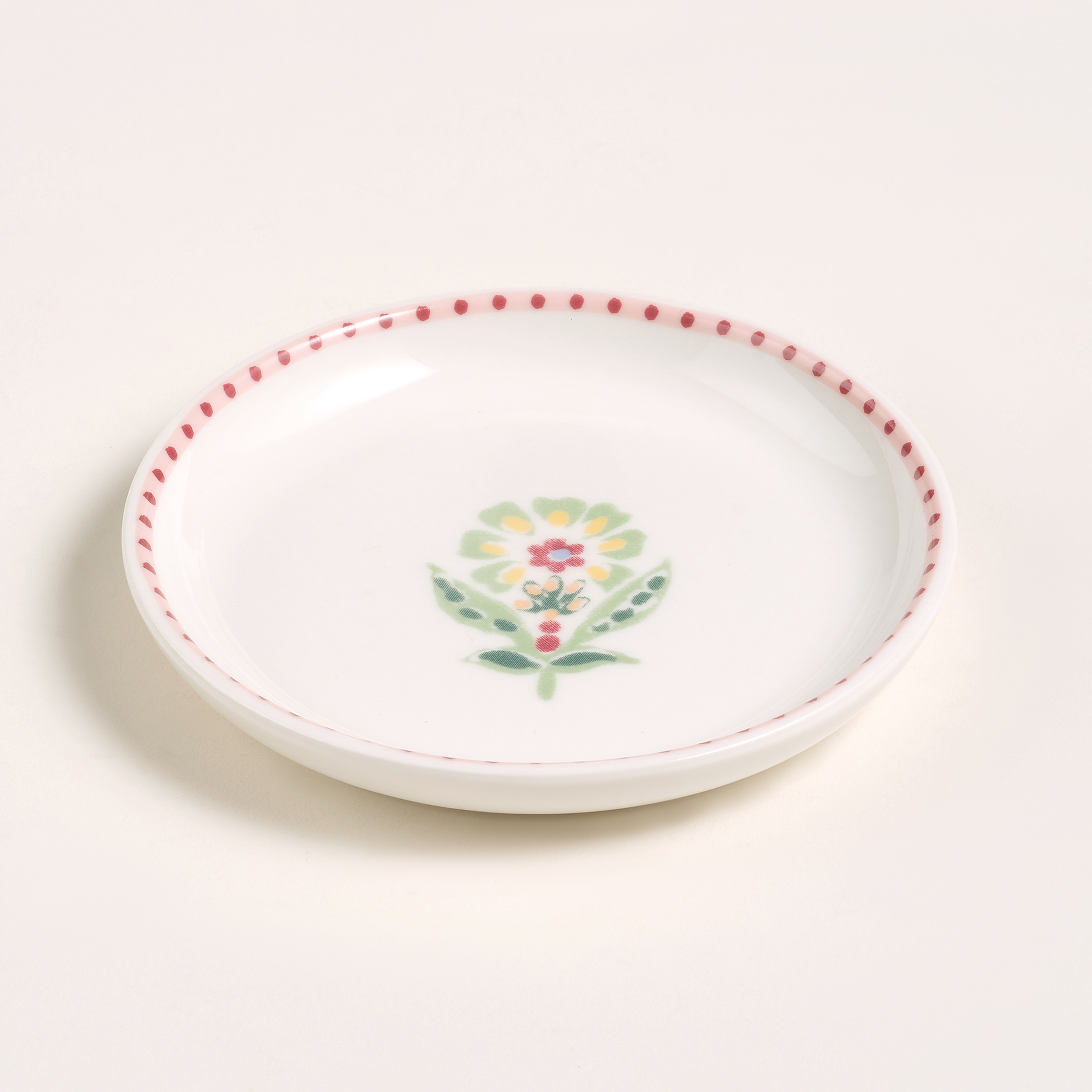 Luohu Porselen Tabak 10x10x1 Cm Renkli