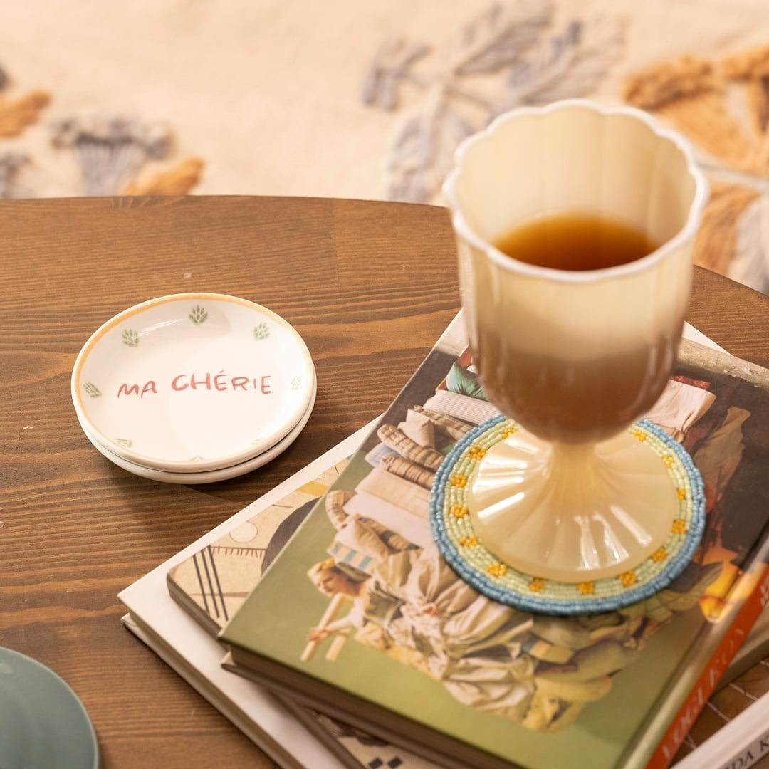 Luohu Porselen Tabak 10x10x1 Cm Renkli