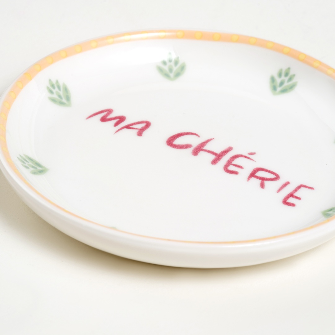 Luohu Porselen Tabak 10x10x1 Cm Renkli