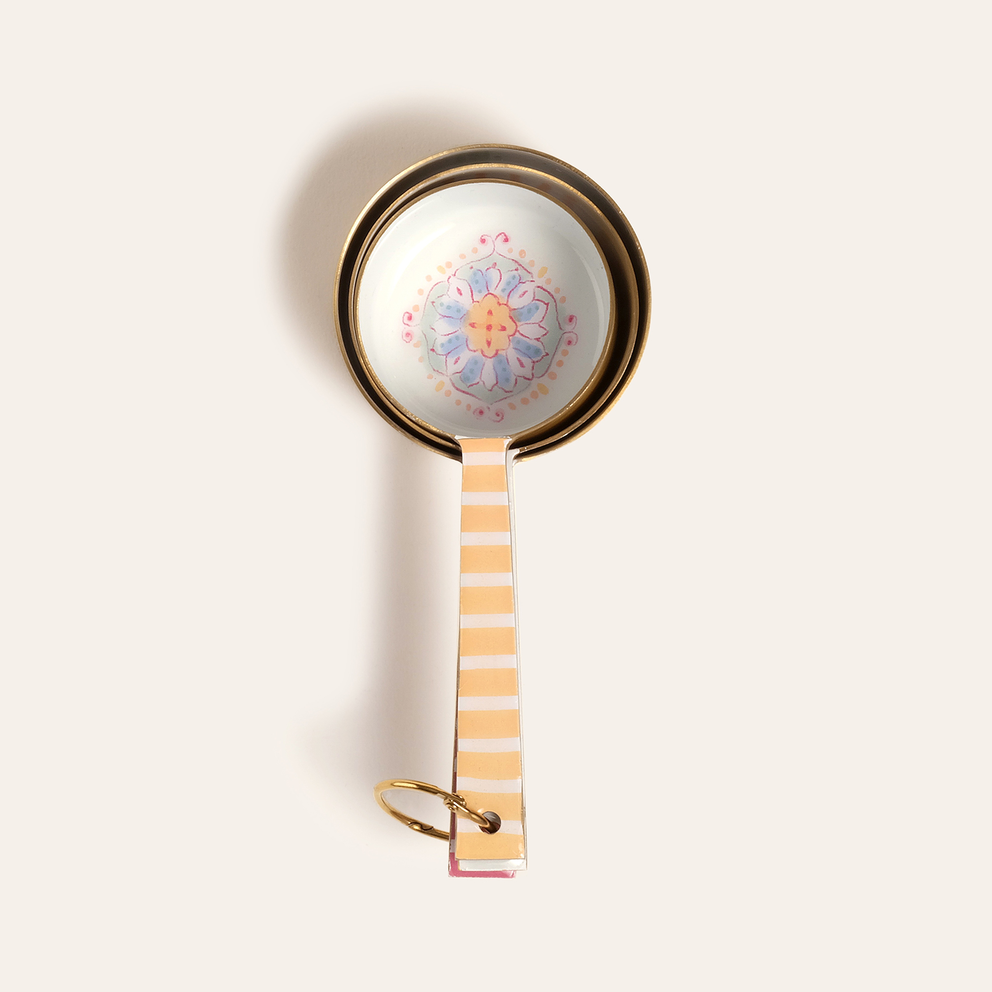 Rampur Çelik Ölçü Kaşık Seti 4x16x3 Cm Renkli