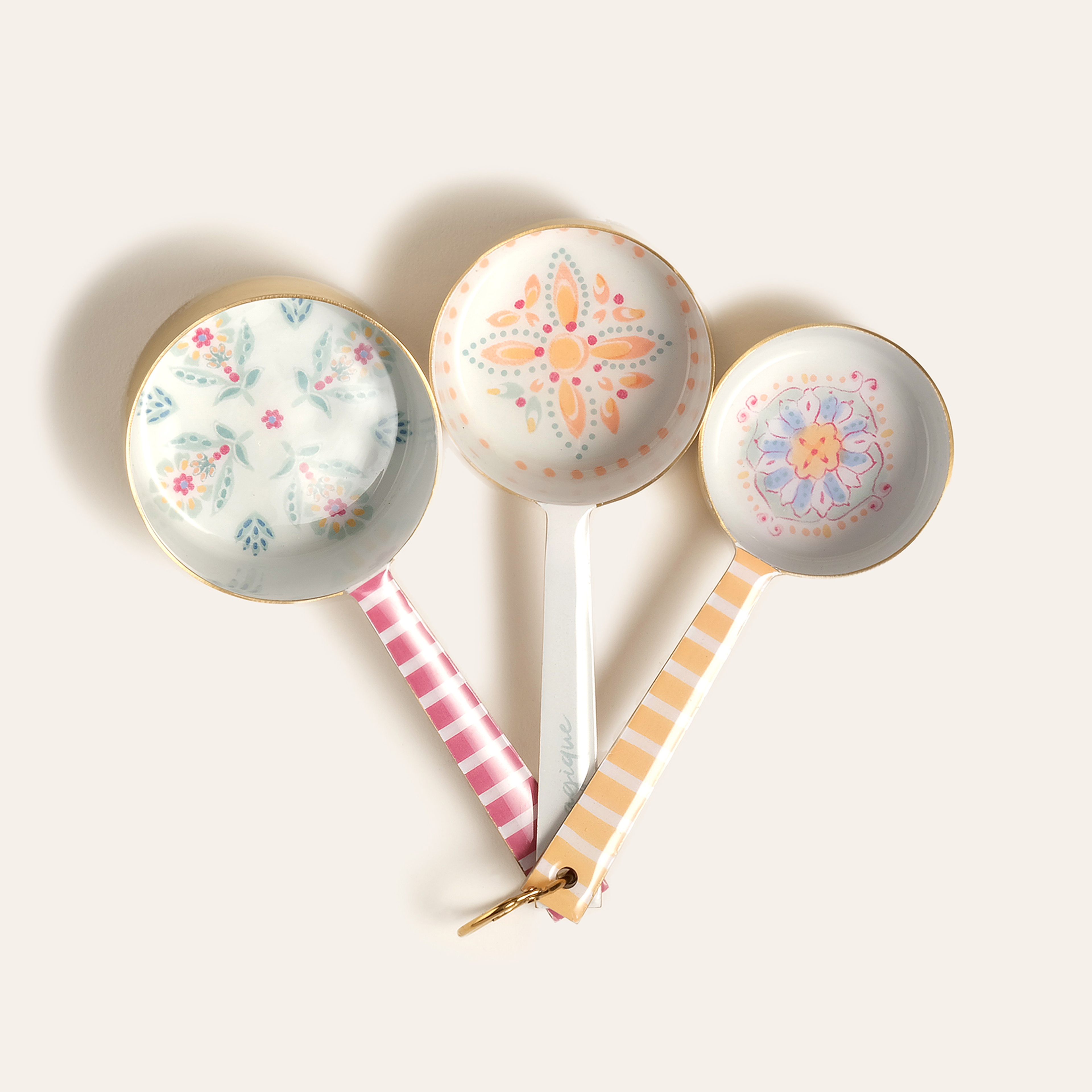 Rampur Çelik Ölçü Kaşık Seti 4x16x3 Cm Renkli