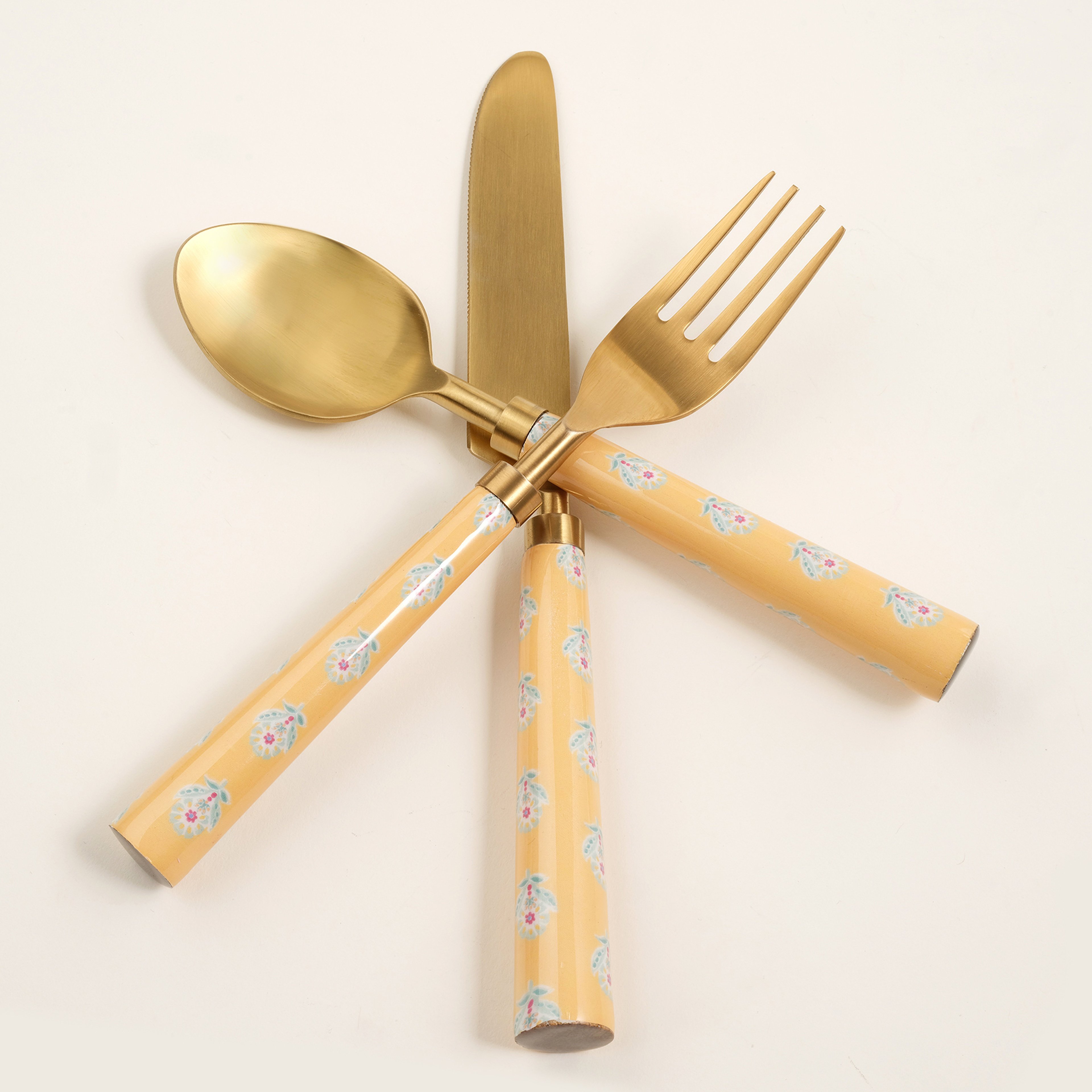 Rampur Çelik - Mango Ağacı Çkb Seti 5x23x2 Cm Sarı