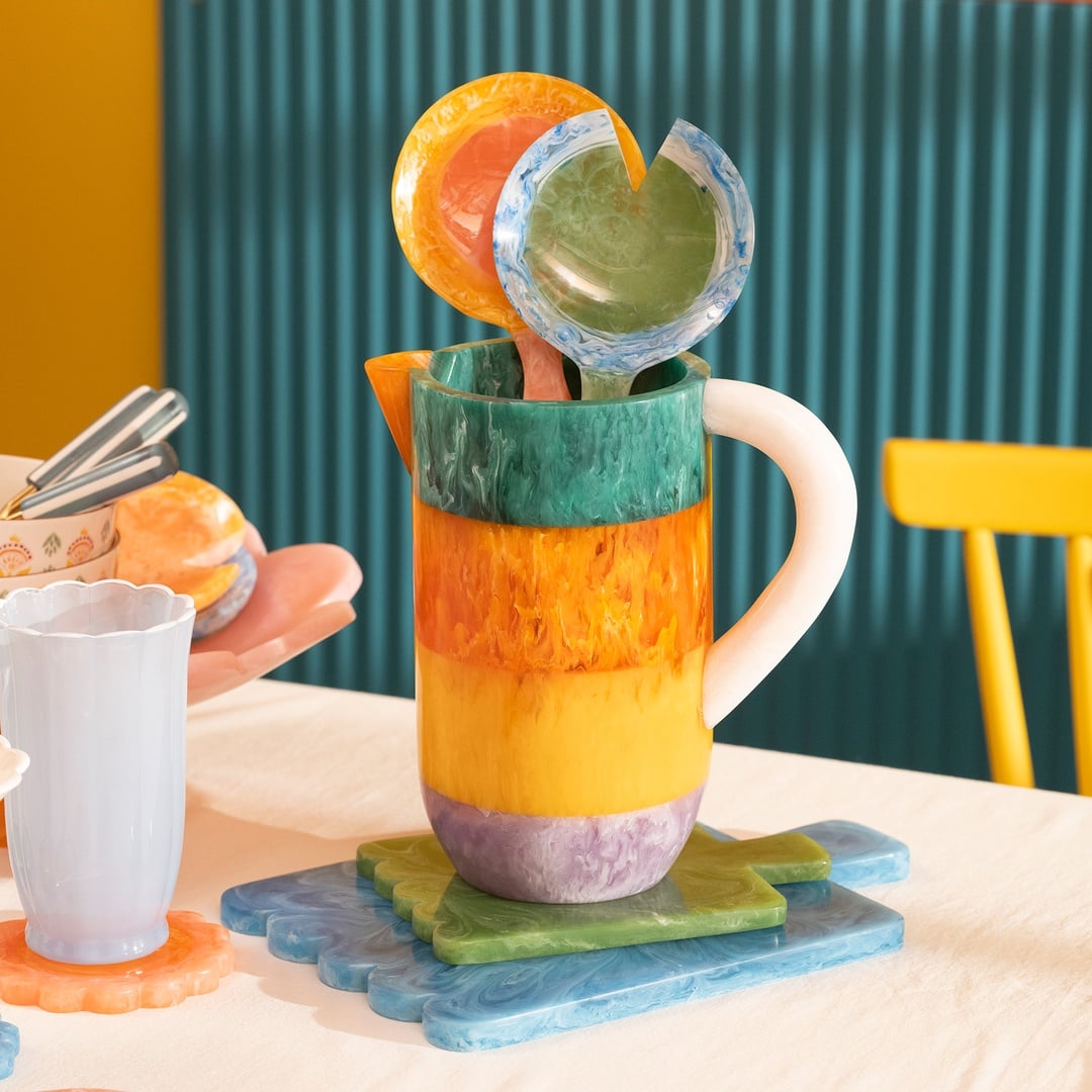 Tanda Reçine Sürahi 2000 Ml Renkli