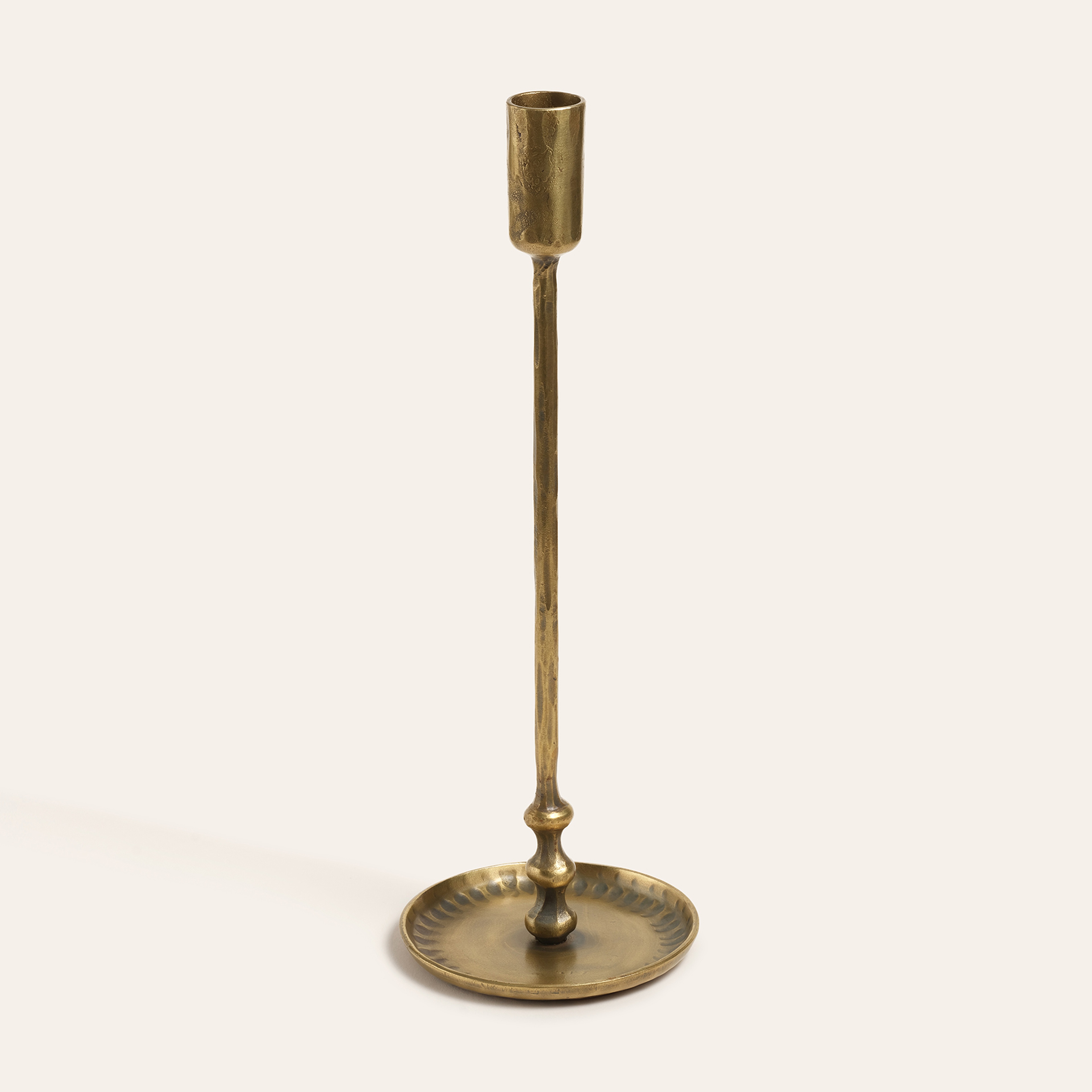 Bıjnor Metal Şamdan 10x10x30 Cm Altın