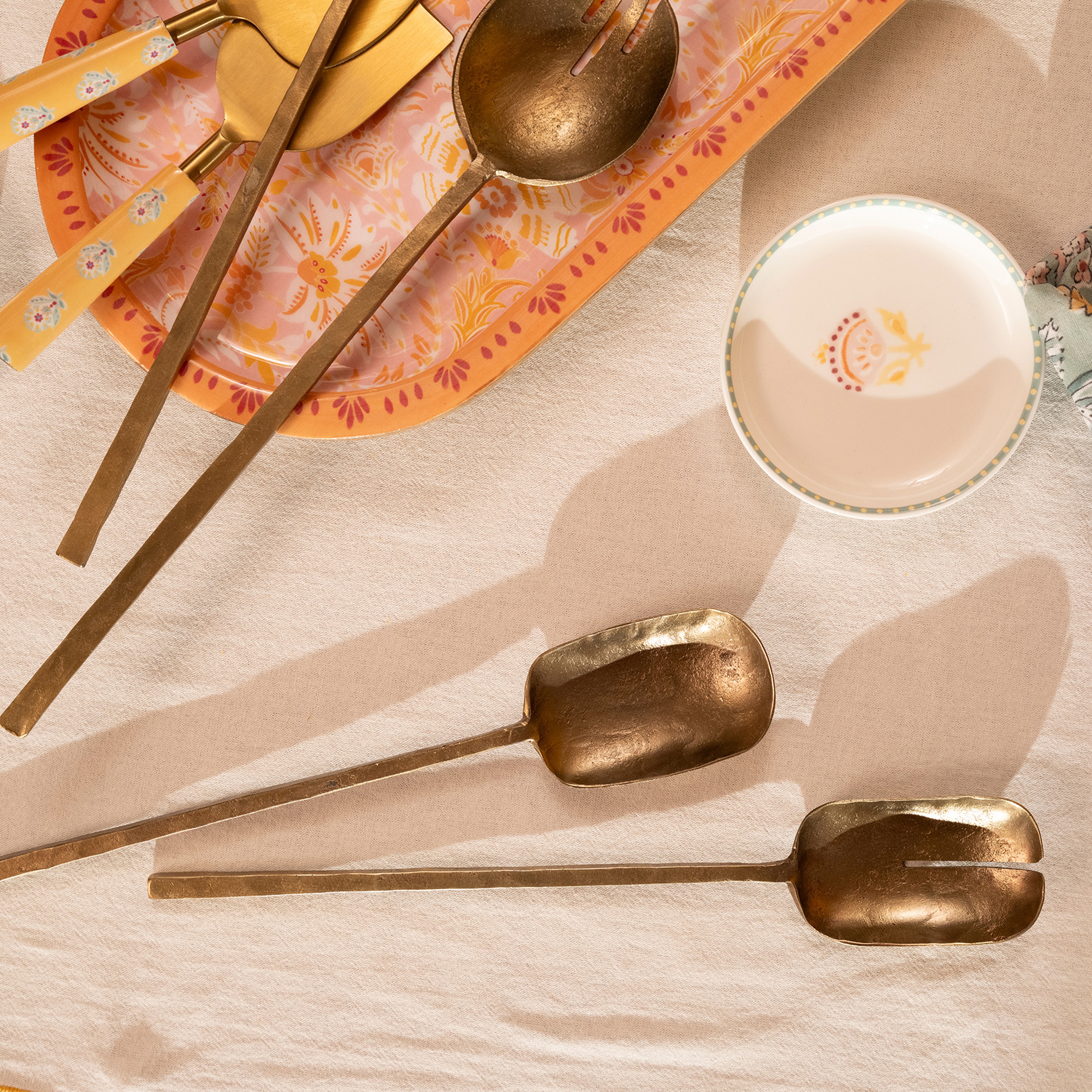 Lotus Metal Servis Seti 5x28x1 Cm Altın