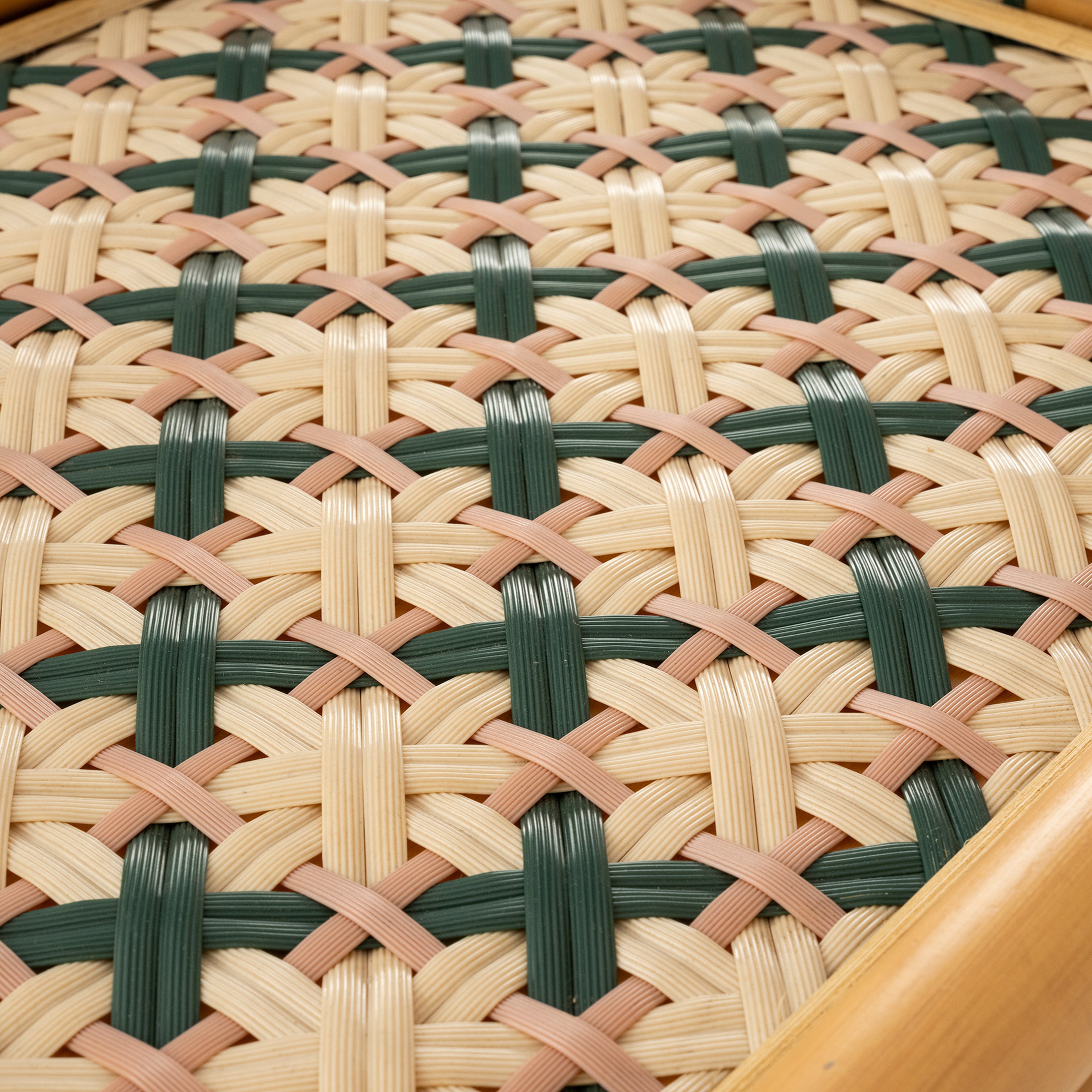 Java Rattan - Synthetıc Servis Arabası 78x46x85 Cm Yeşil