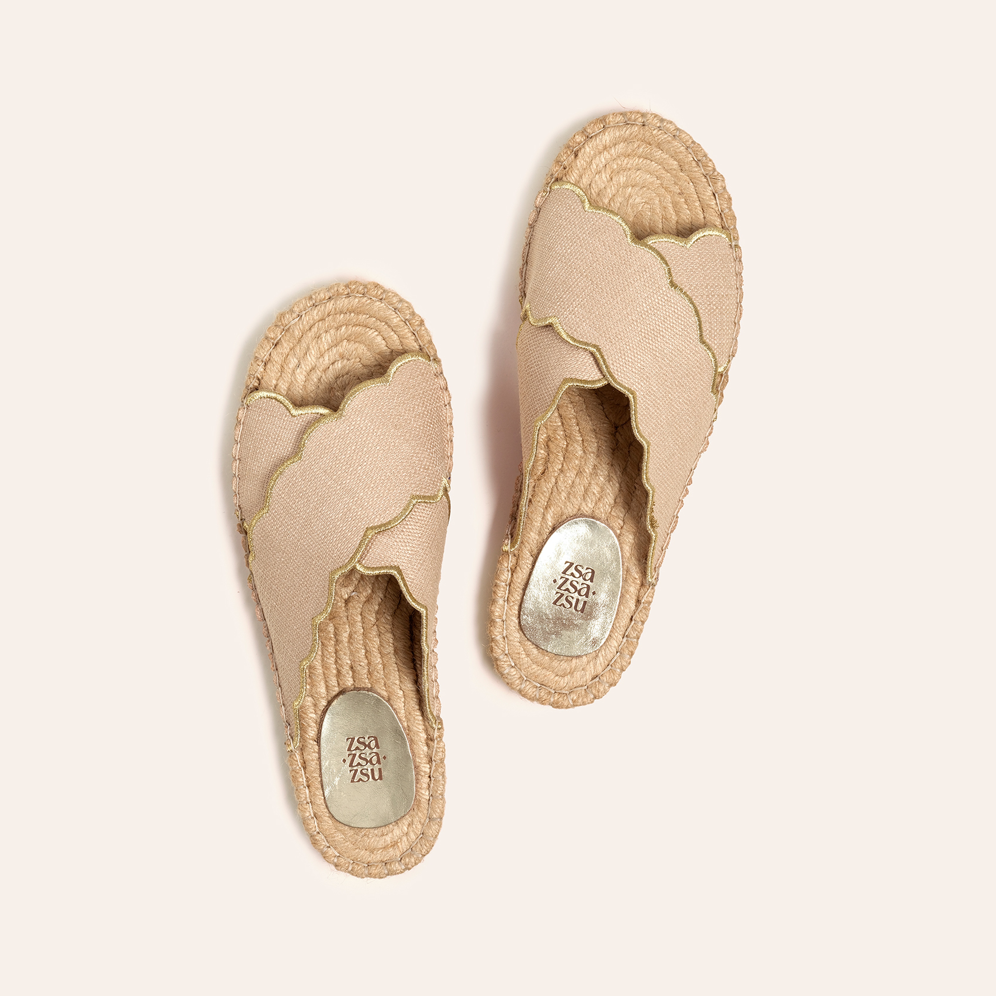 Florya Jüt Terlik 37-40 Ekru - Gold