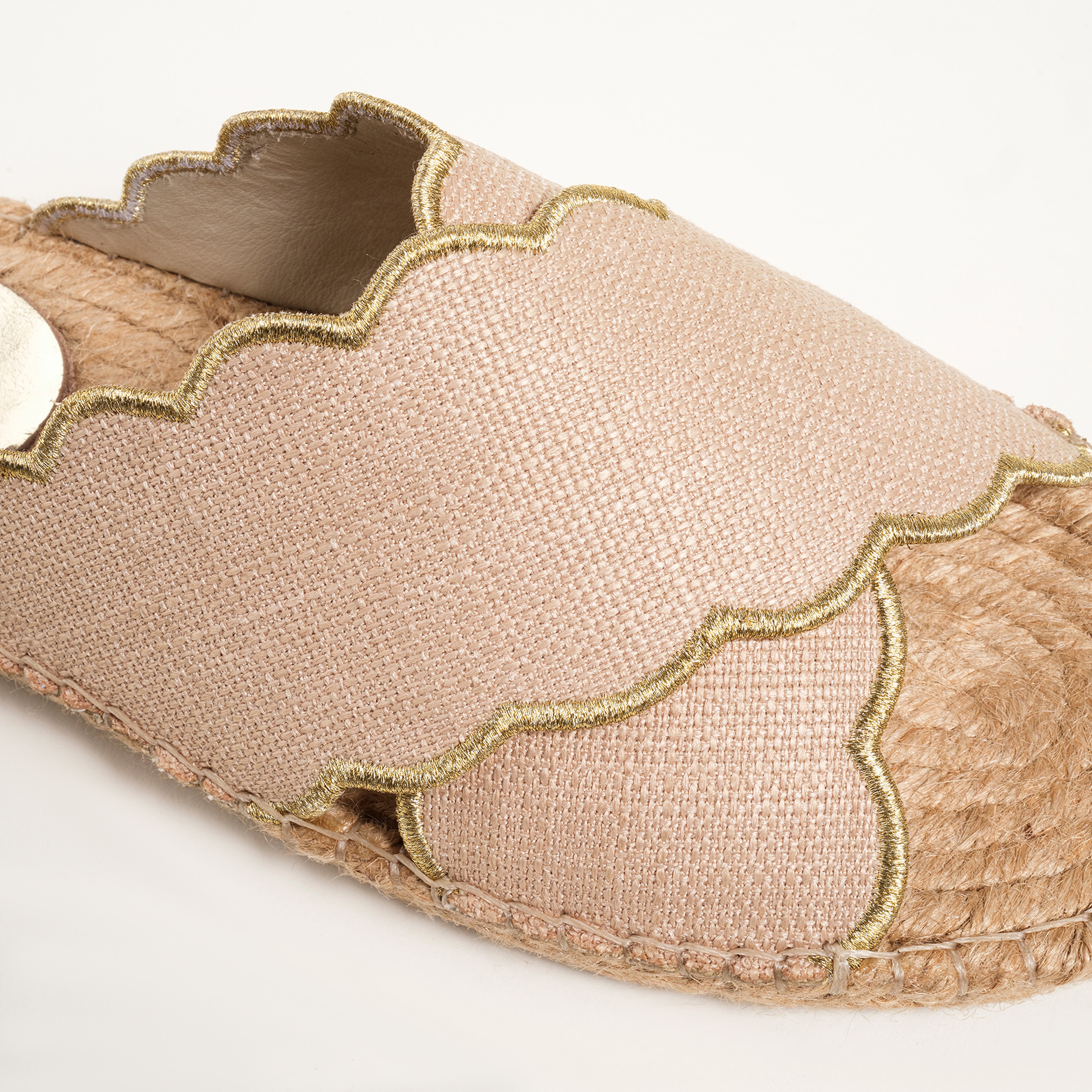 Florya Jüt Terlik 37-40 Ekru - Gold