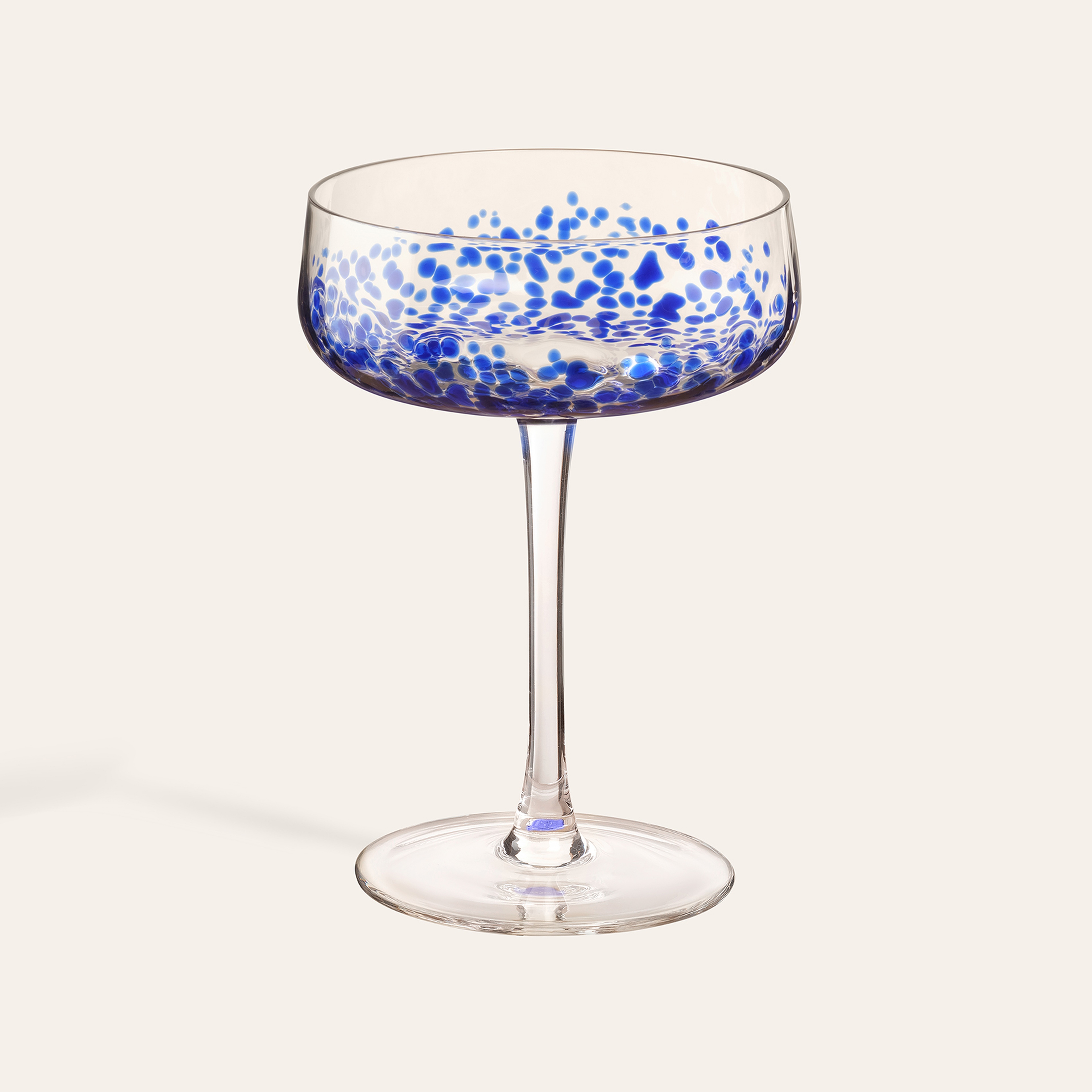 Henan Cam Kadeh 260 Ml Mavi