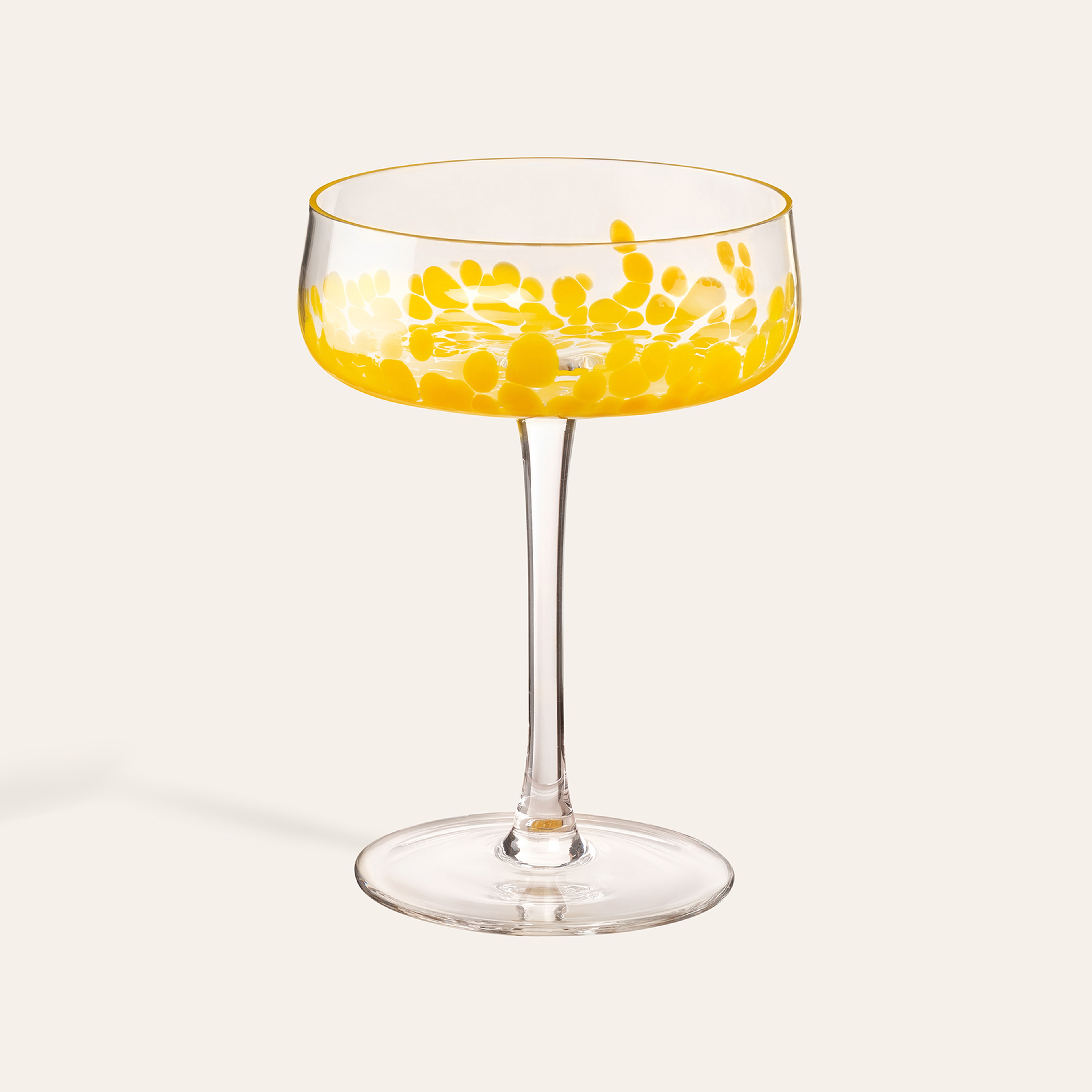 Henan Cam Kadeh 260 Ml Sarı