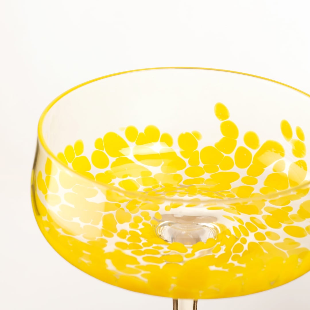 Henan Cam Kadeh 260 Ml Sarı