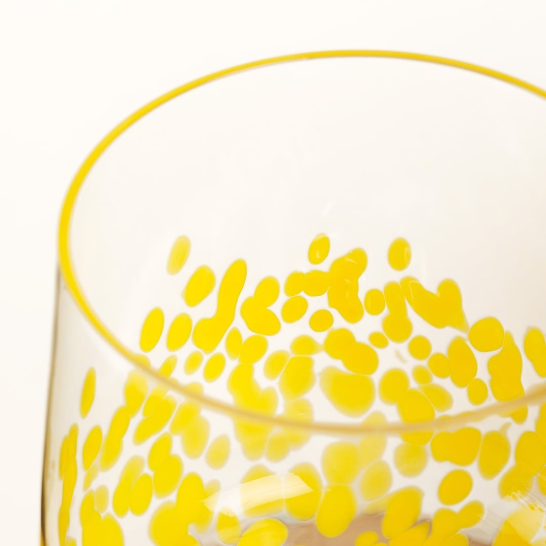 Henan Cam Kadeh 480 Ml Sarı