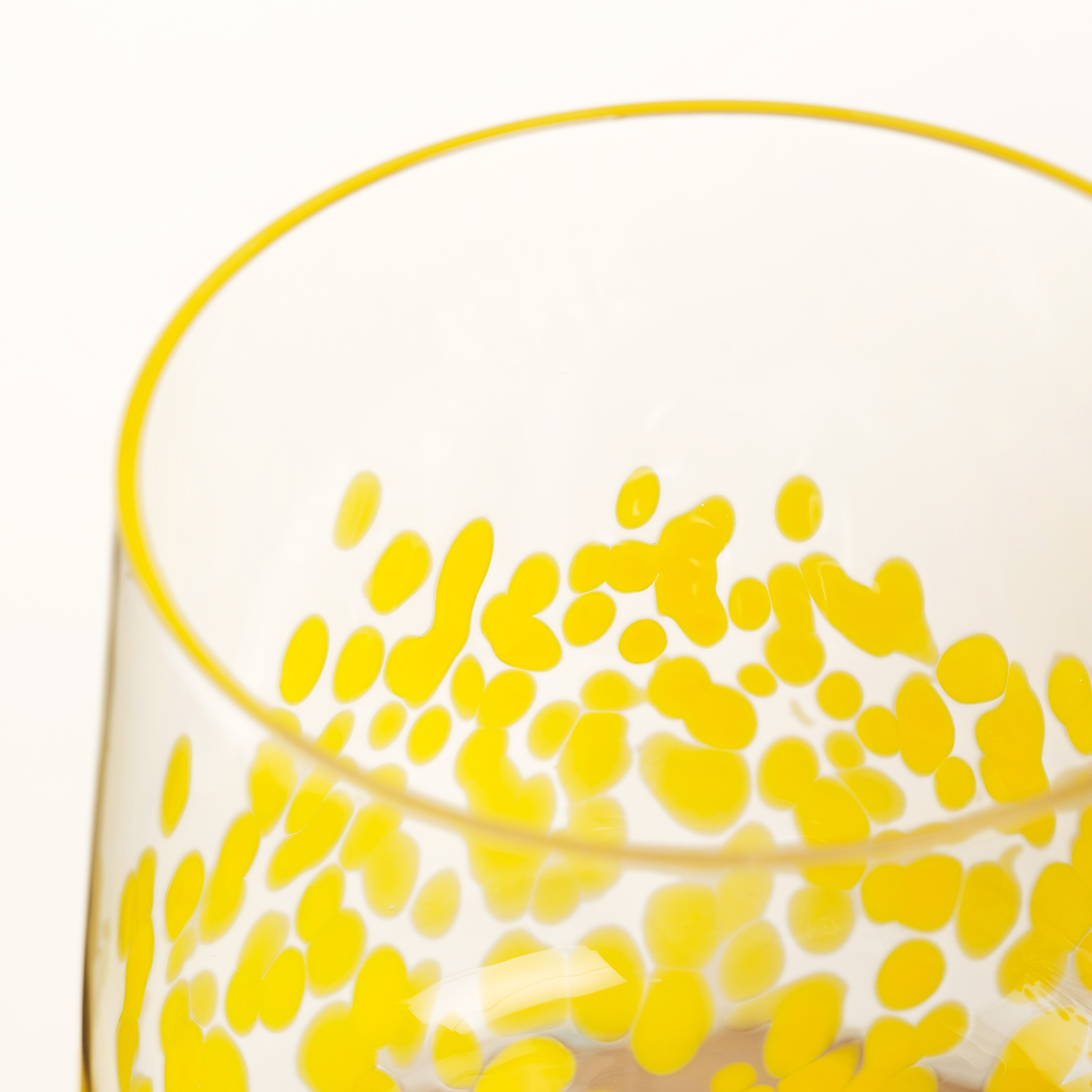 Henan Cam Kadeh 480 Ml Sarı