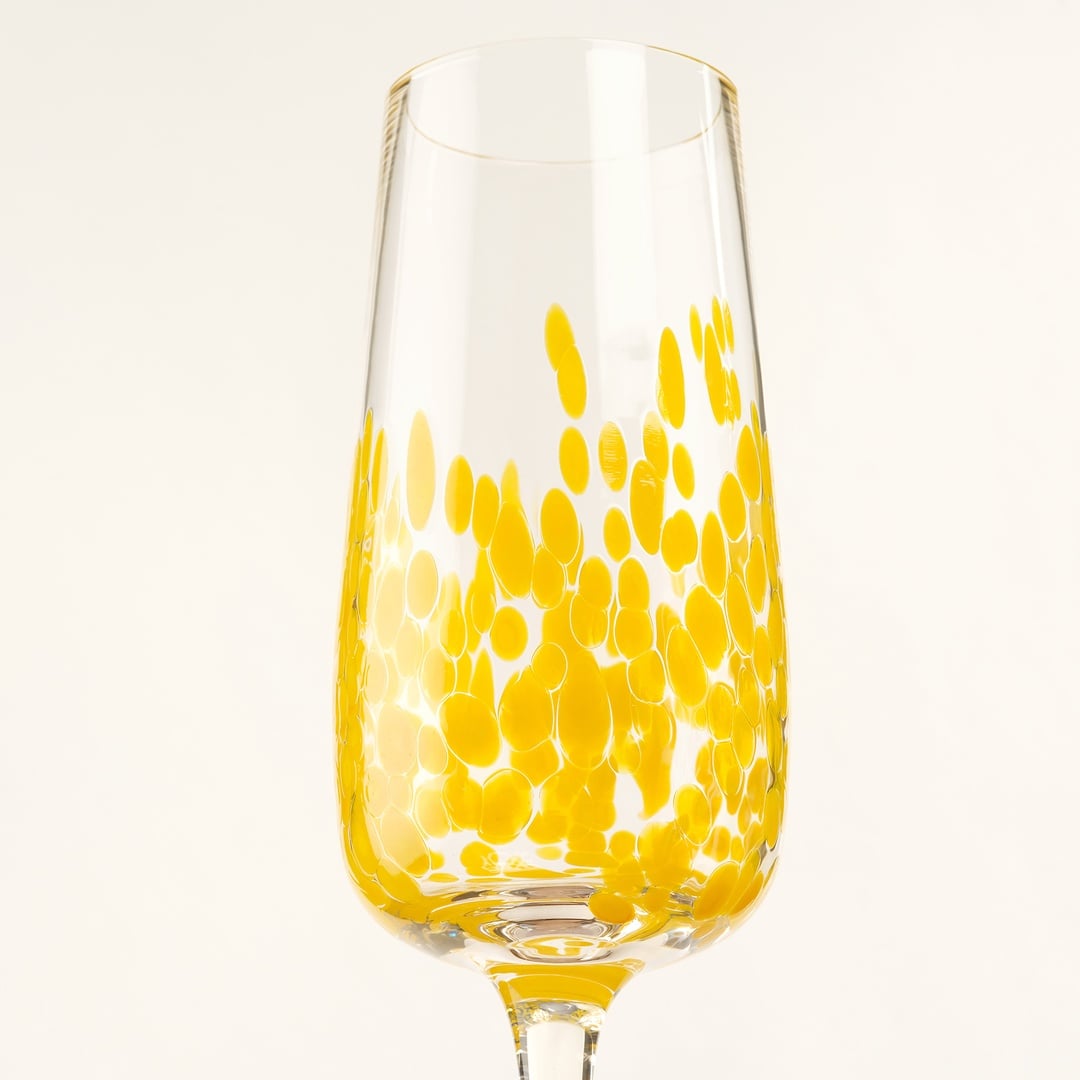 Henan Cam Kadeh 270 Ml Sarı