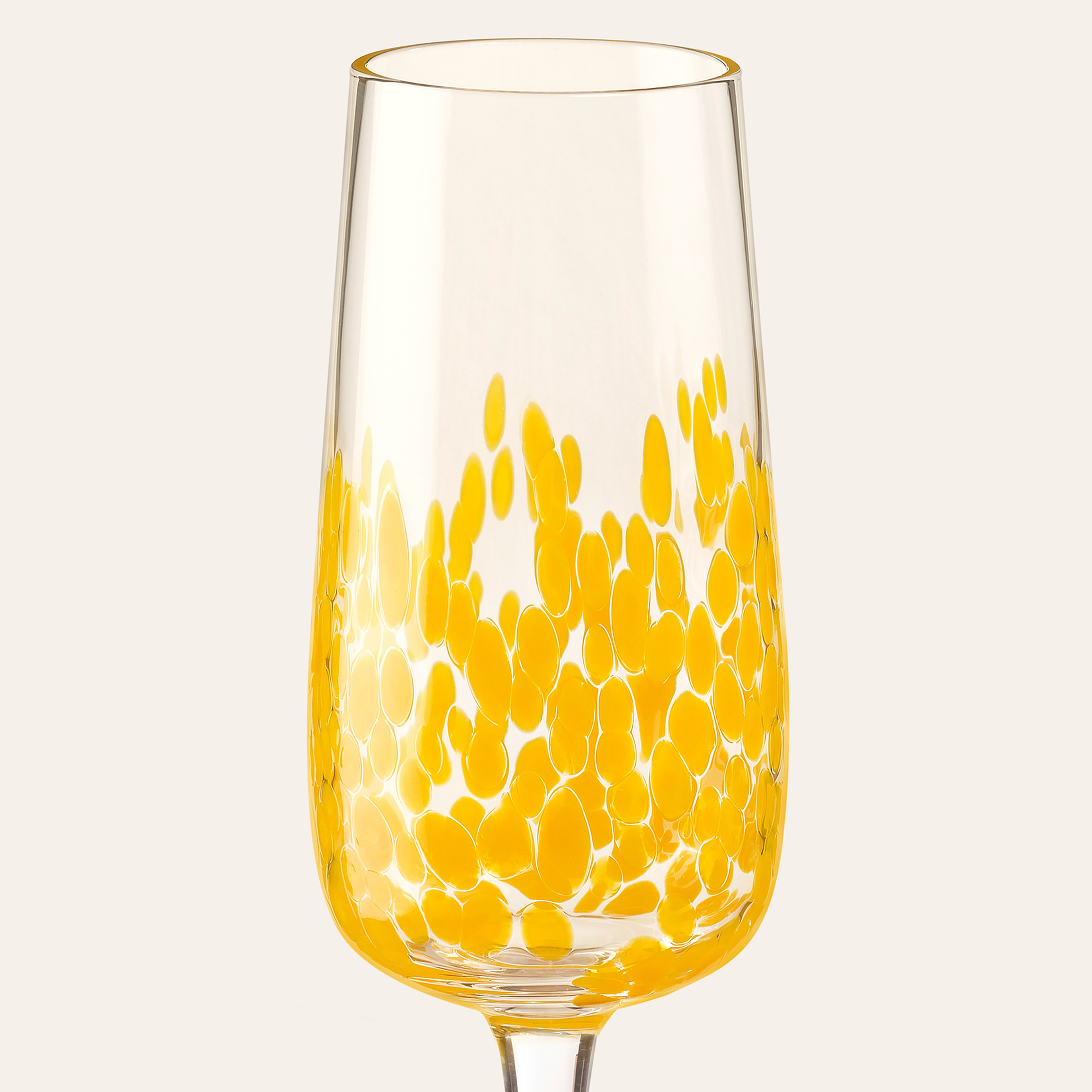 Henan Cam Kadeh 270 Ml Sarı