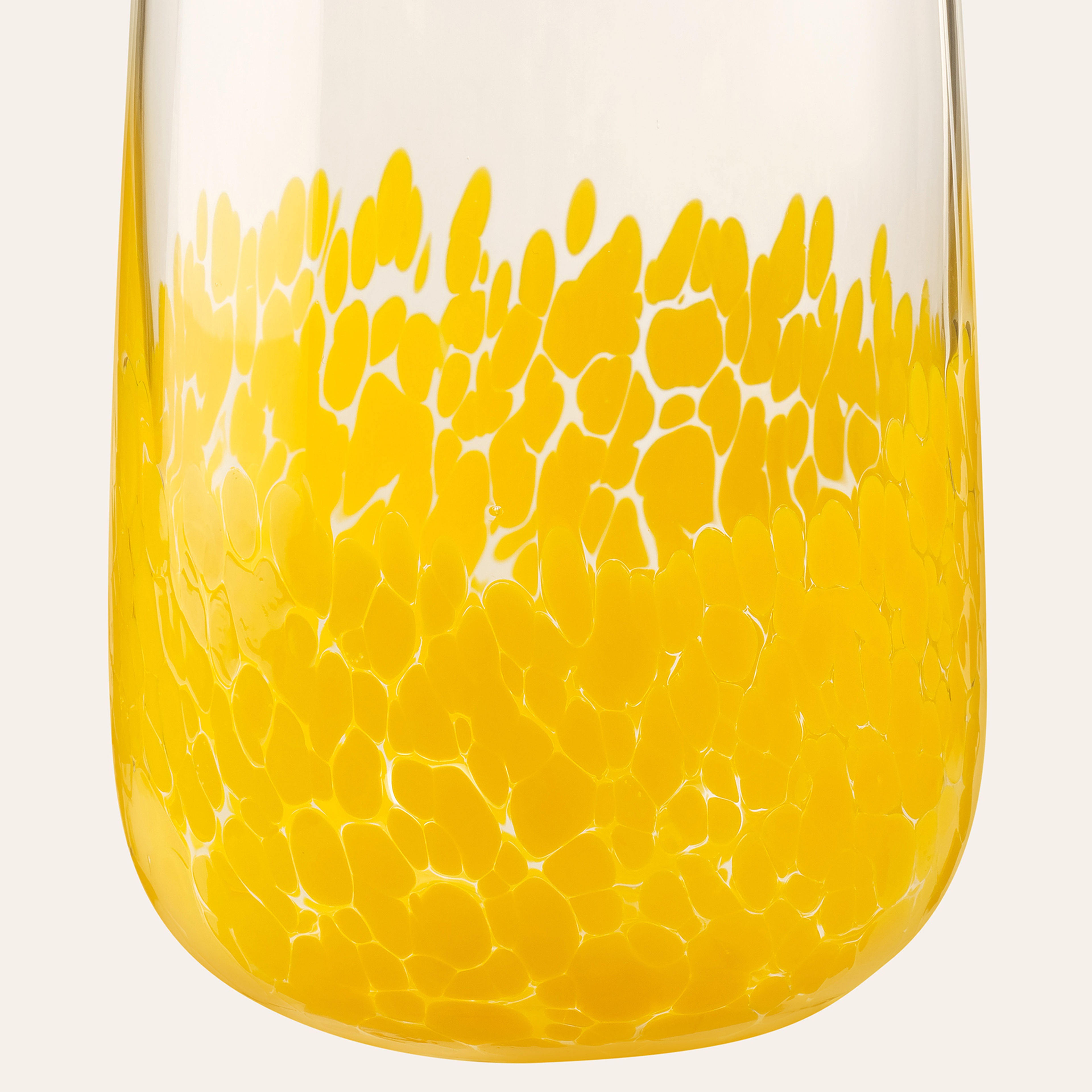 Henan Cam Meşrubat Bardağı 500 Ml Sarı