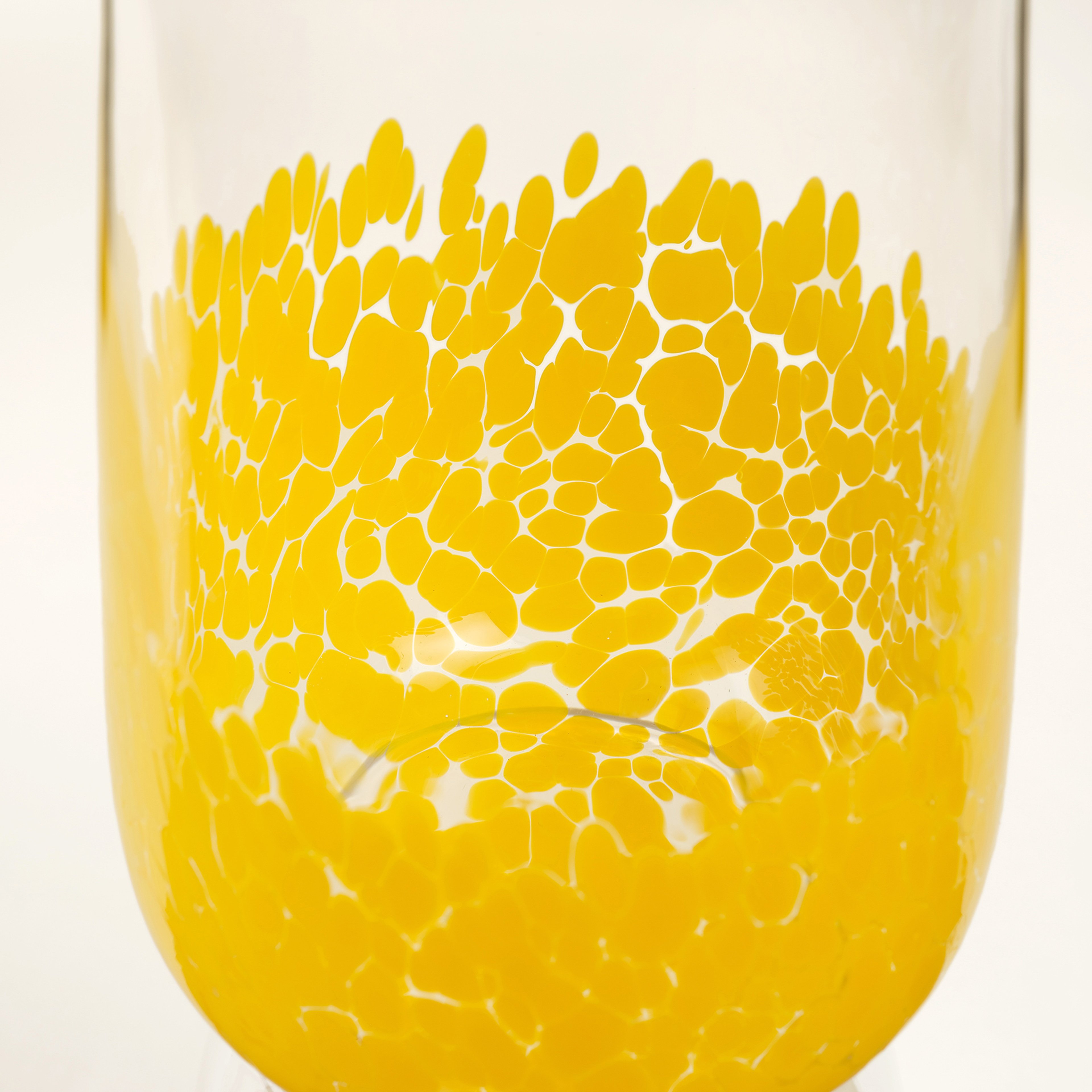 Henan Cam Meşrubat Bardağı 500 Ml Sarı