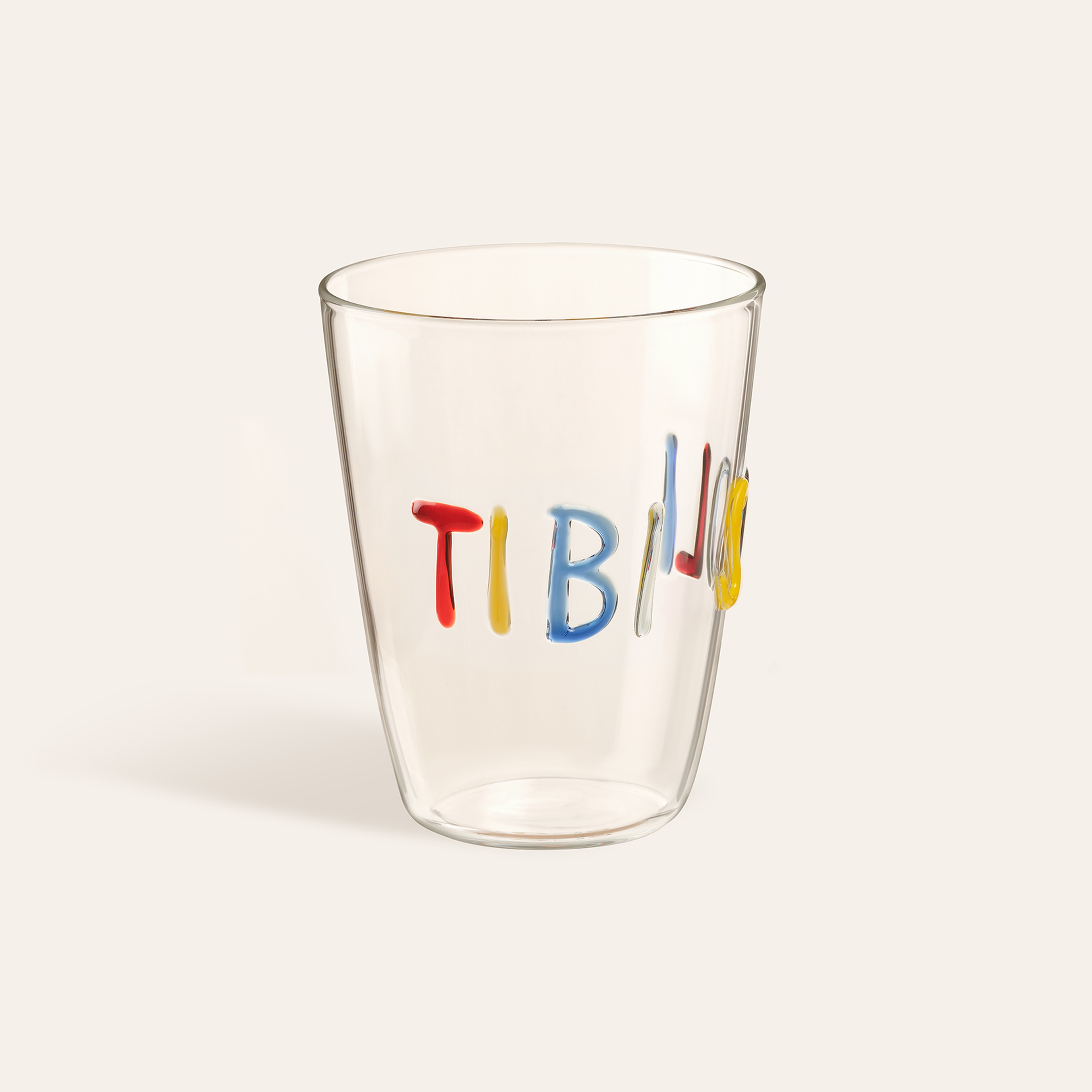 Henan Borosilikat Cam Su Bardağı 400 Ml Renkli