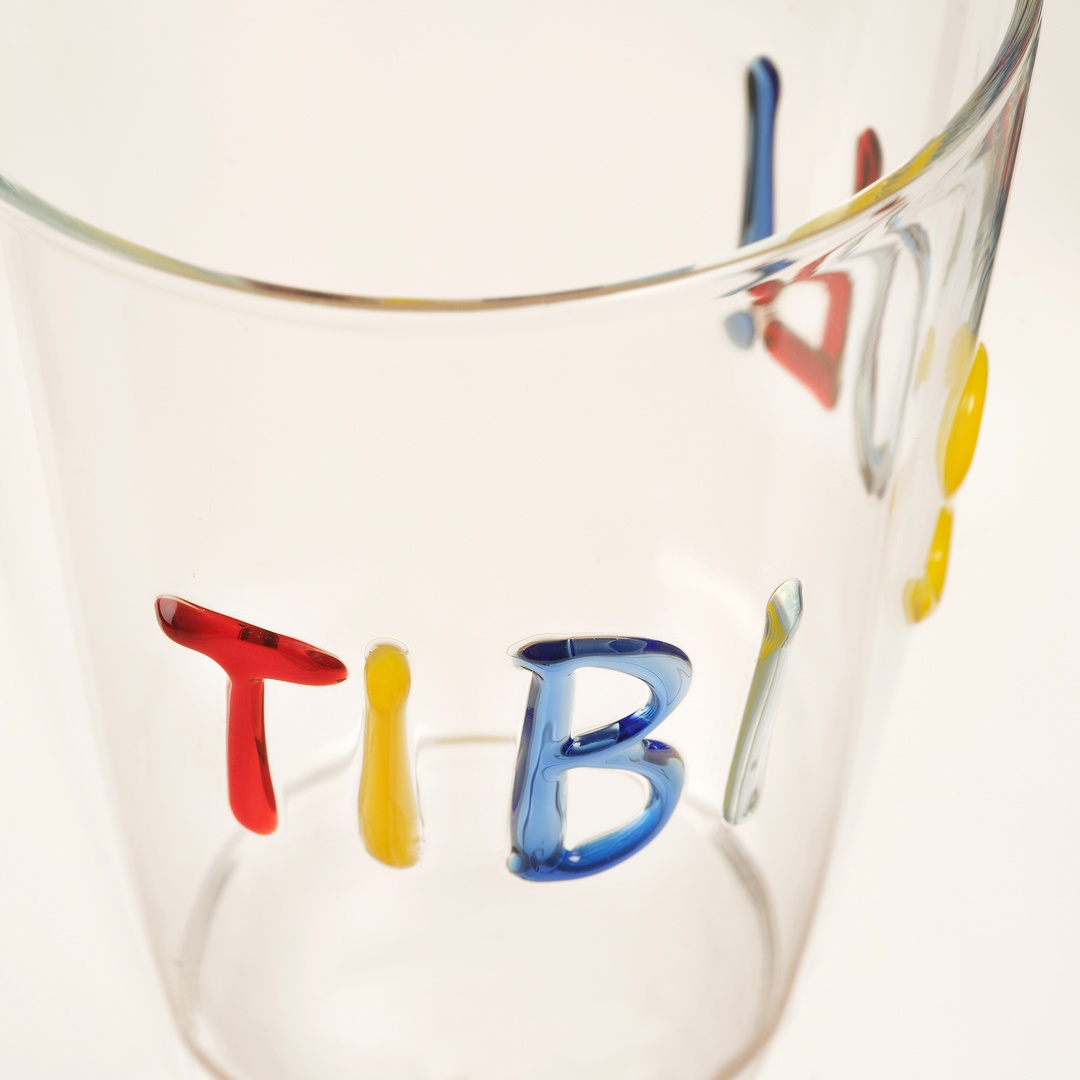 Henan Borosilikat Cam Su Bardağı 400 Ml Renkli